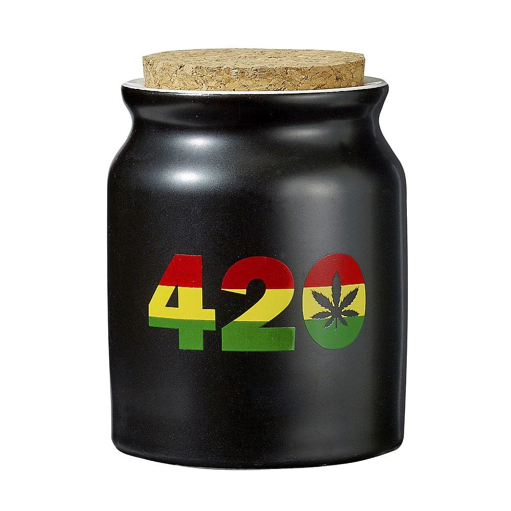 420 Rasta Stash Jar 420 Rasta Stash Jar