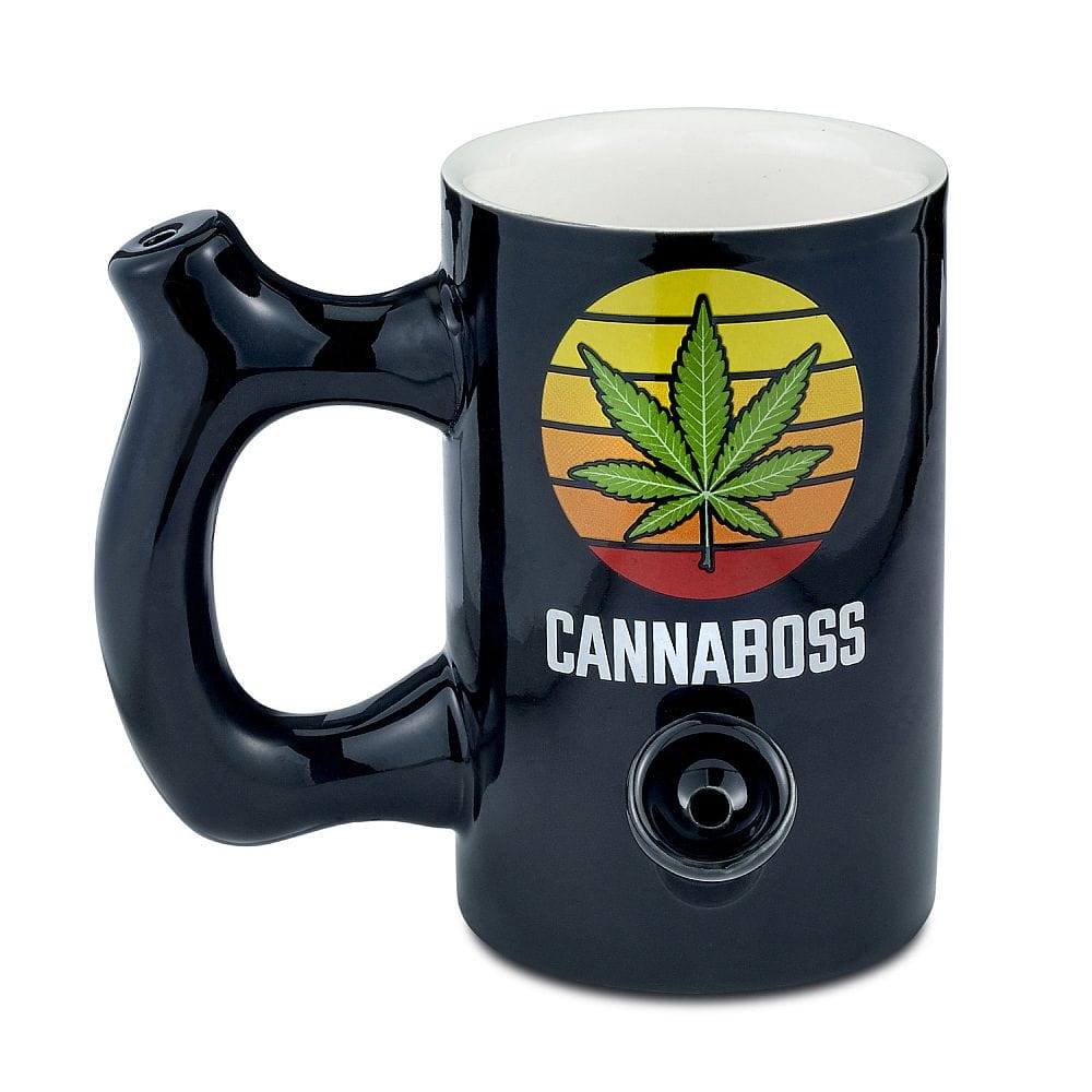 Cannaboss Roast & Toast Pipe Mug Cannaboss Roast & Toast Pipe Mug