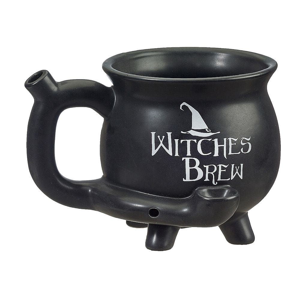 Witches Brew Cauldron Pipe Mug Witches Brew Cauldron Pipe Mug