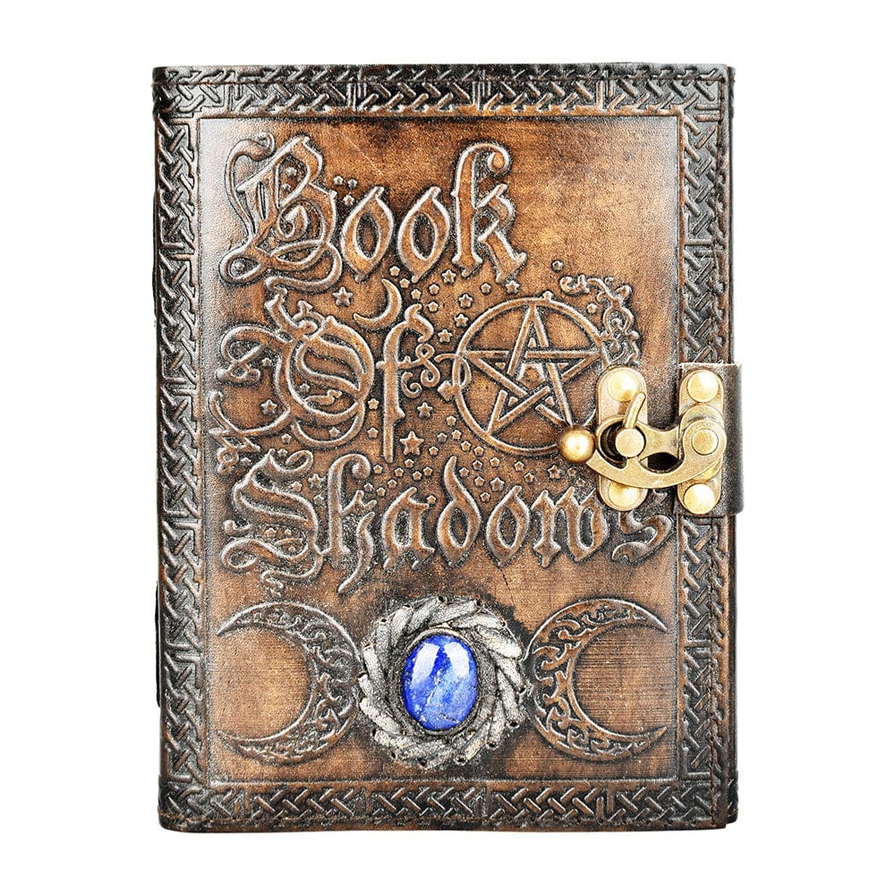 Book Of Shadows Embossed Leather Journal Book Of Shadows Embossed Leather Journal