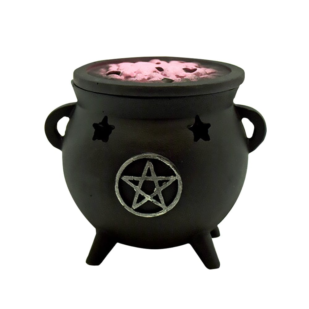 Pentagram Cauldron Incense Burner Pentagram Cauldron Incense Burner