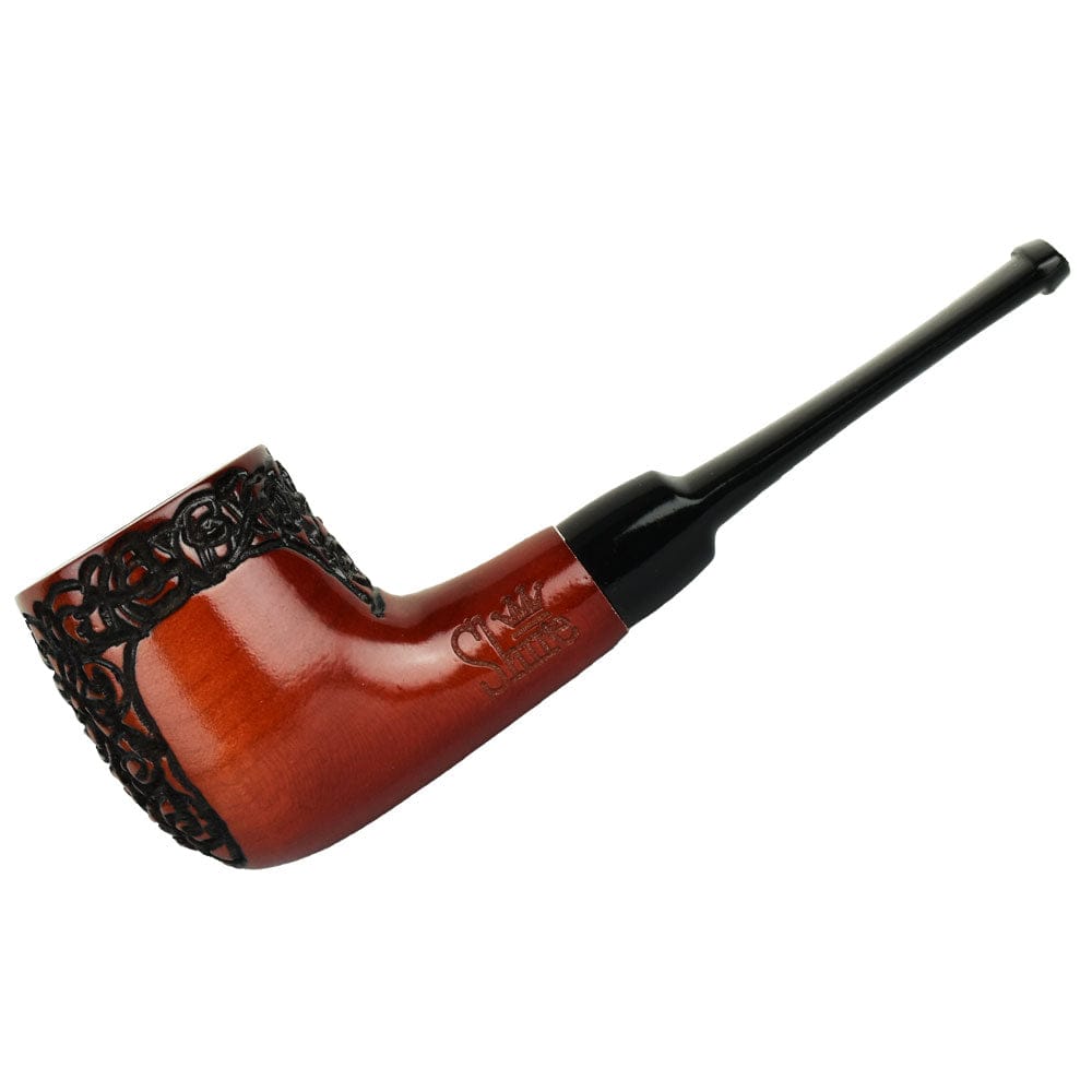 The English Engraved Billiard Shire Pipe The English Engraved Billiard Shire Pipe