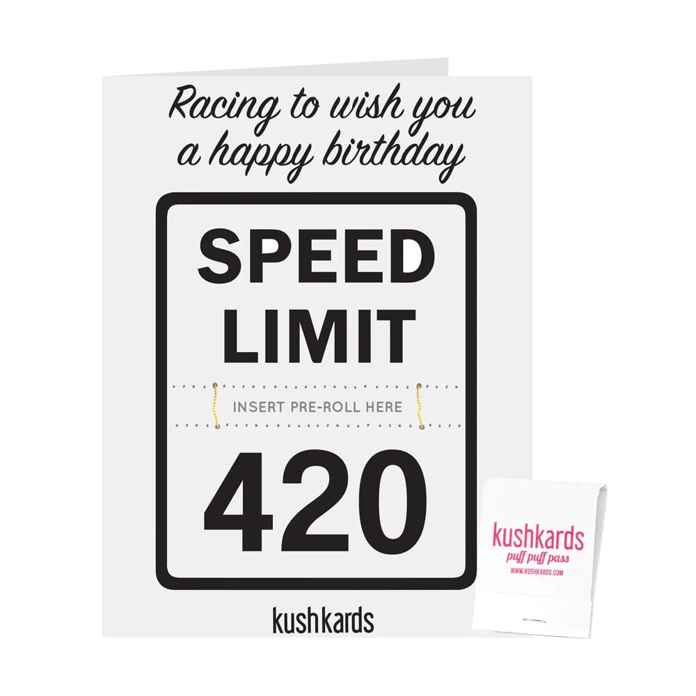420 Birthday Greeting Card 420 Birthday Greeting Card