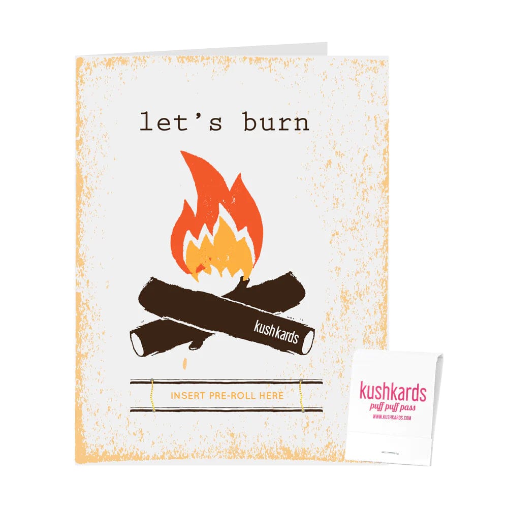 Let's Burn Greeting Card Let's Burn Greeting Card
