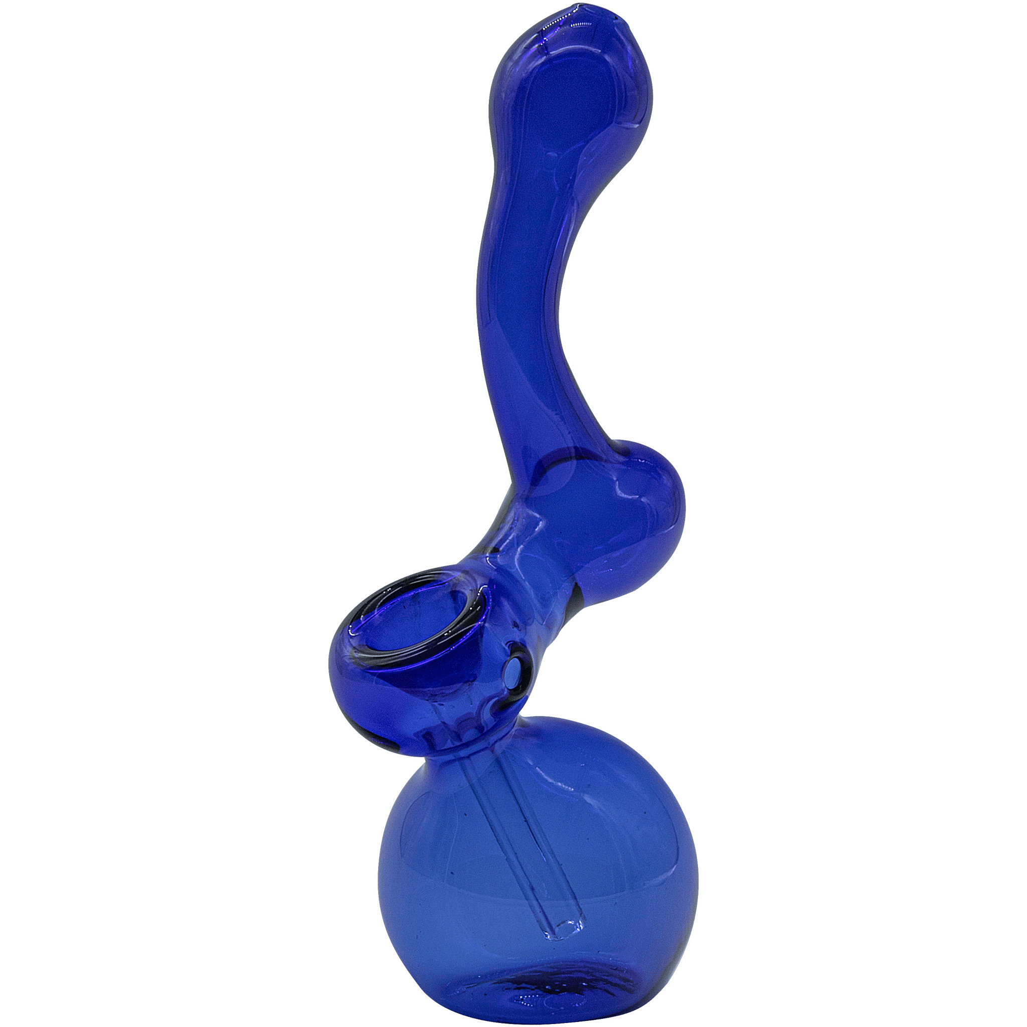 The "Sherbub" Glass Sherlock Bubbler Pipe The "Sherbub" Glass Sherlock Bubbler Pipe