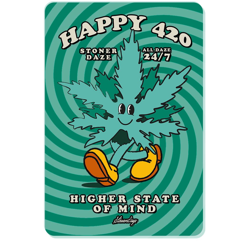Happy 420 12x8" Dab Mat Happy 420 12x8" Dab Mat