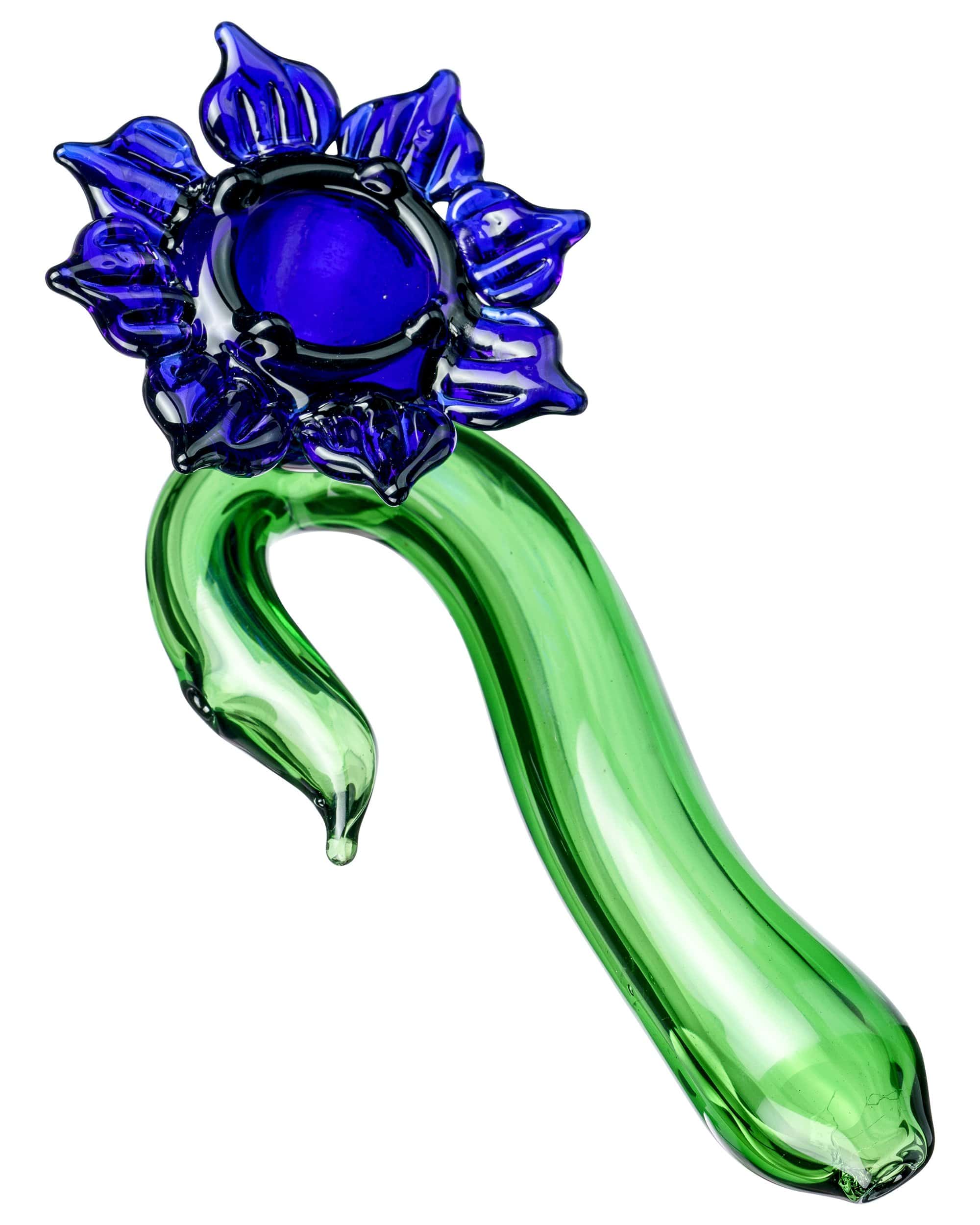 Dankstop Violet Flower Spoon Pipe Dankstop Violet Flower Spoon Pipe