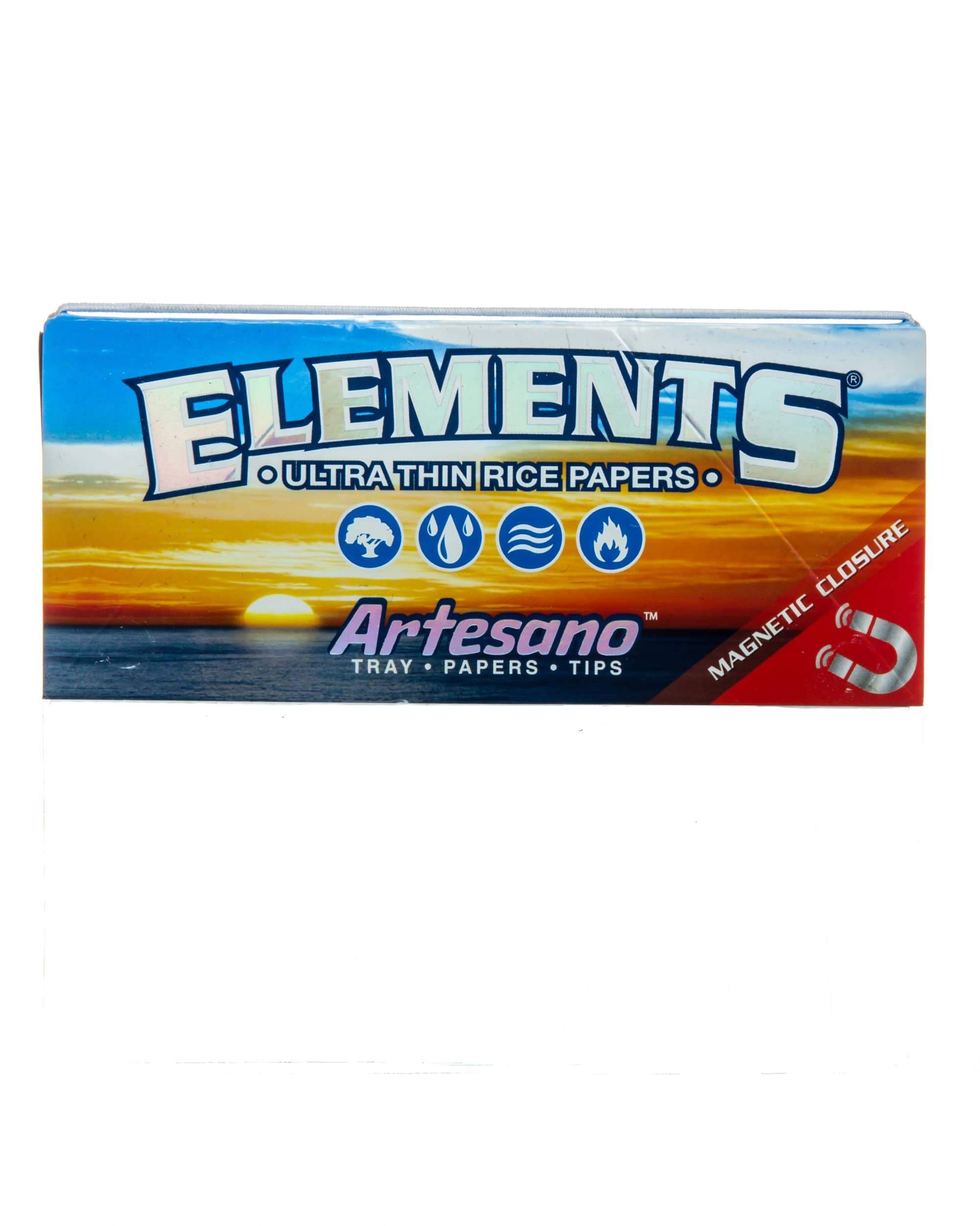 Elements - King Size Artesano Rolling Papers with Tips Elements - King Size Artesano Rolling Papers with Tips