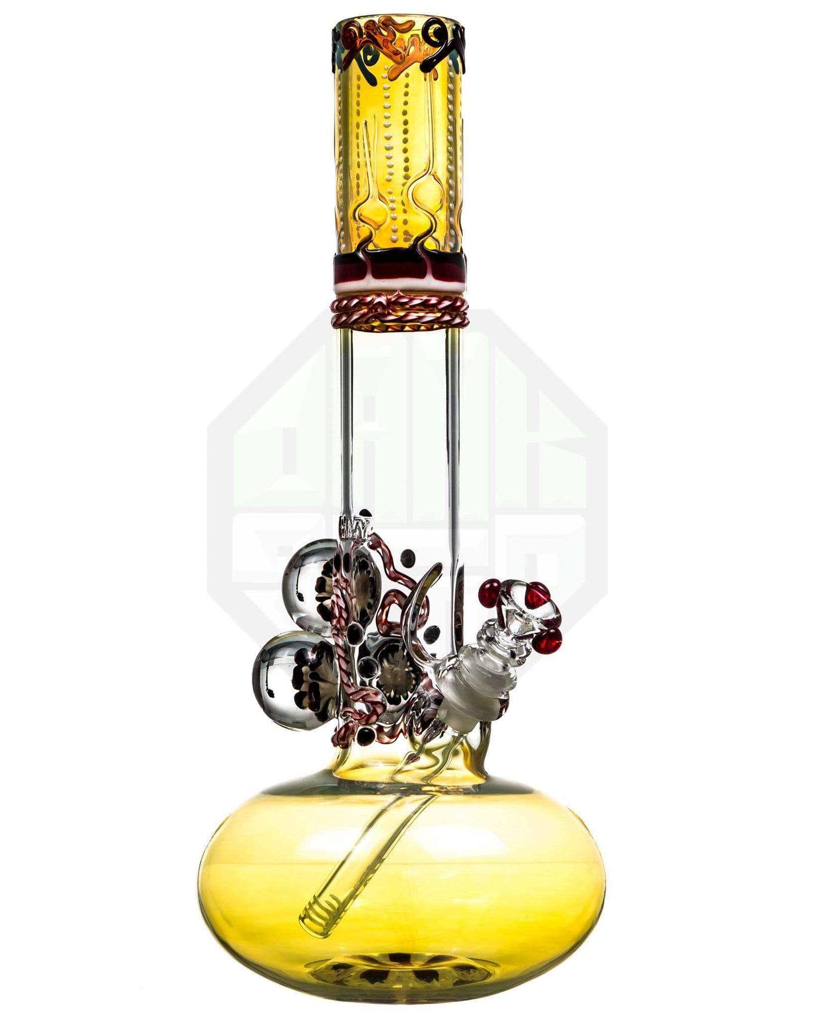 45 Degree View of Glass Marble Bong 45 Degree View of Glass Marble Bong