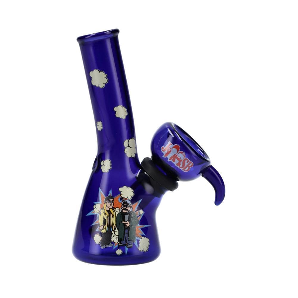 4" Mini Water Pipe - Groovy Blue 4" Mini Water Pipe - Groovy Blue