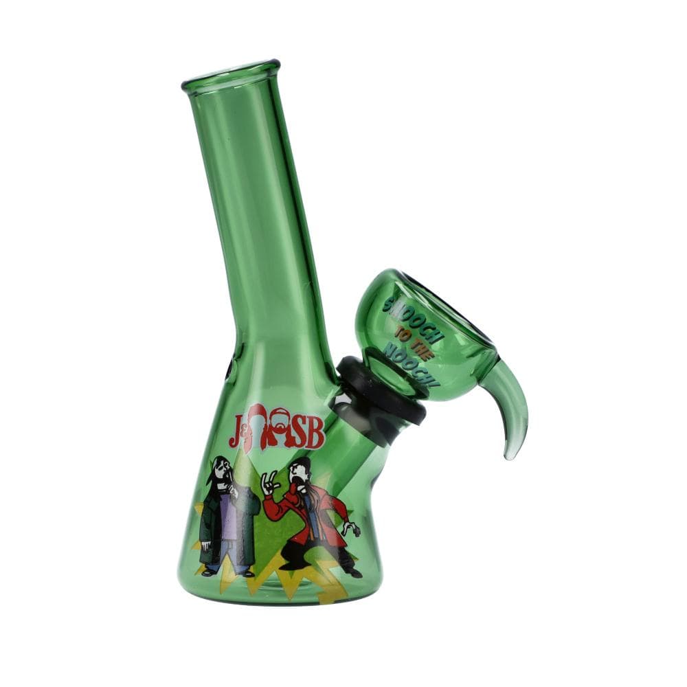 4" Mini Water Pipe - Snoochies Green 4" Mini Water Pipe - Snoochies Green