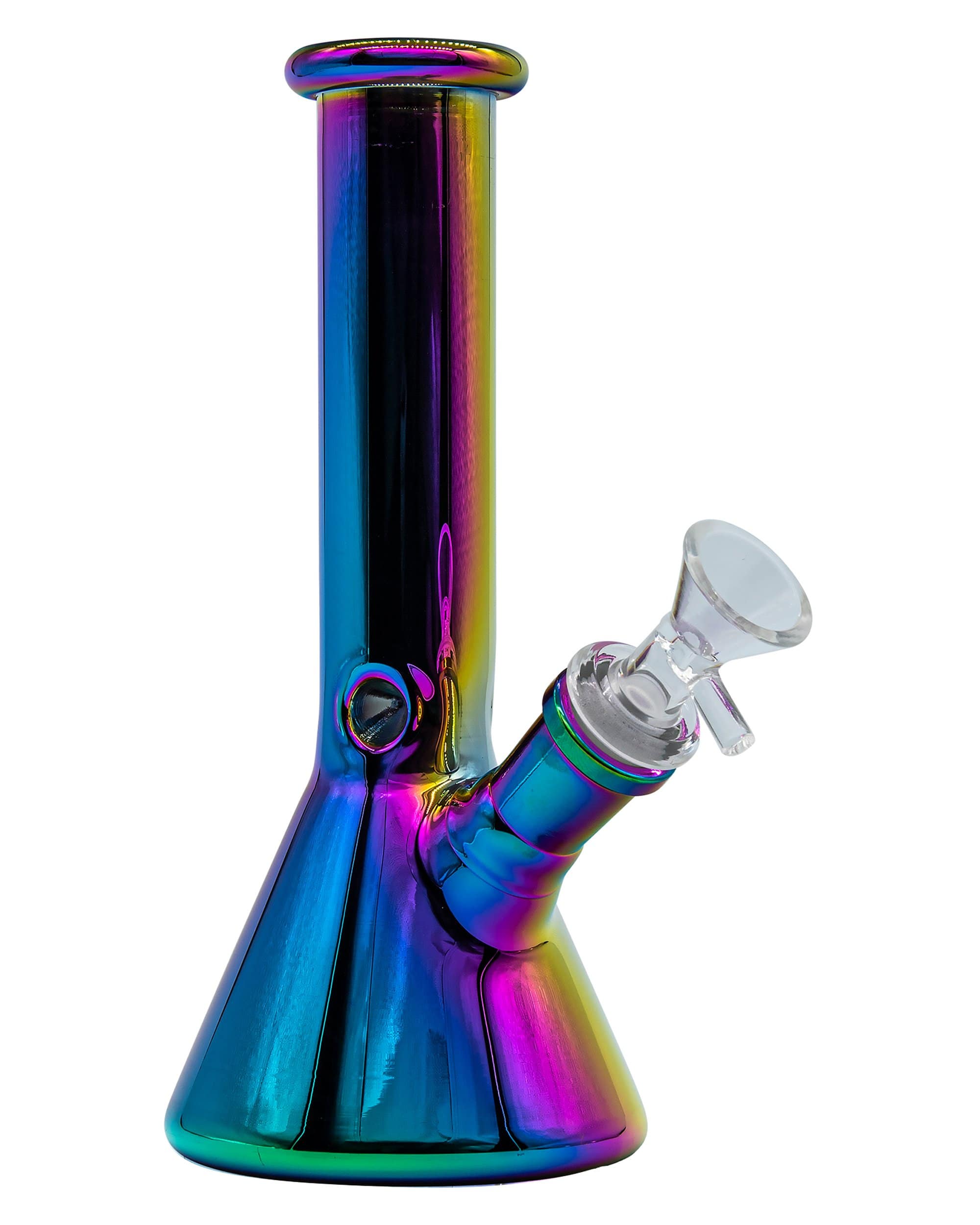 LA Pipes Iridescent Mini Beaker LA Pipes Iridescent Mini Beaker