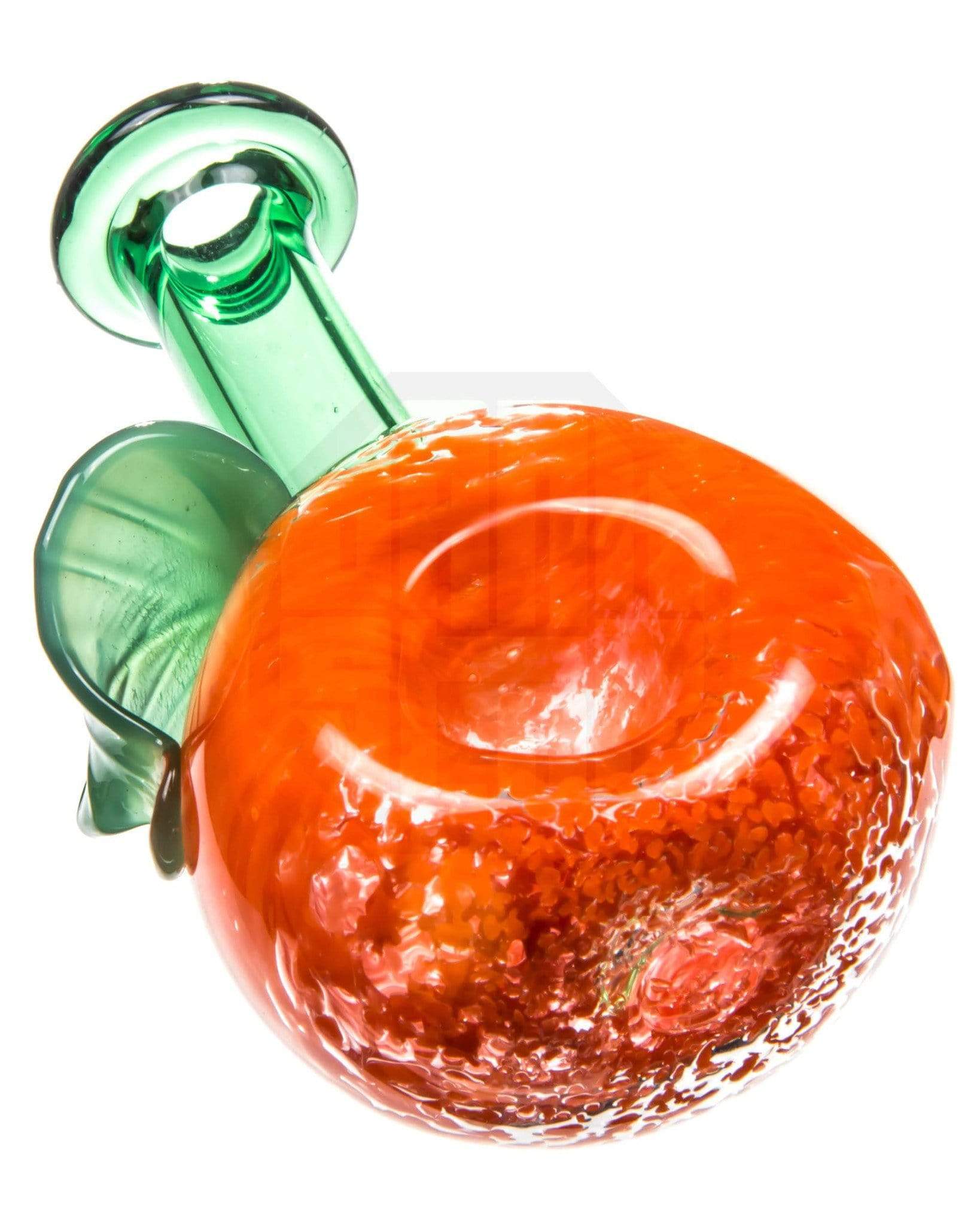 45 Degree View of Tangerine Hand Pipe 45 Degree View of Tangerine Hand Pipe