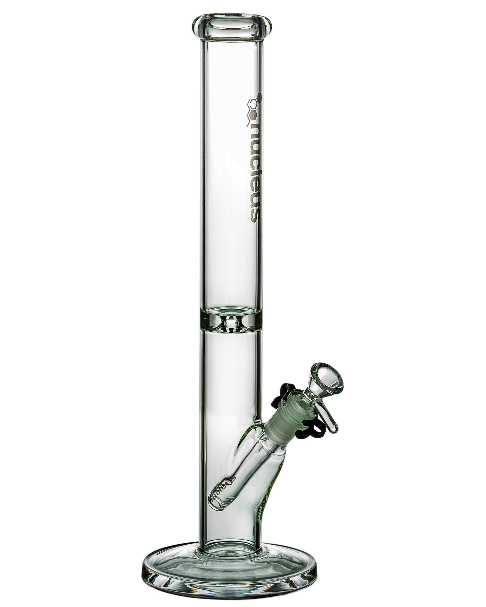 15" Straight Tube Bong with Donut Ice Catcher 15" Straight Tube Bong with Donut Ice Catcher