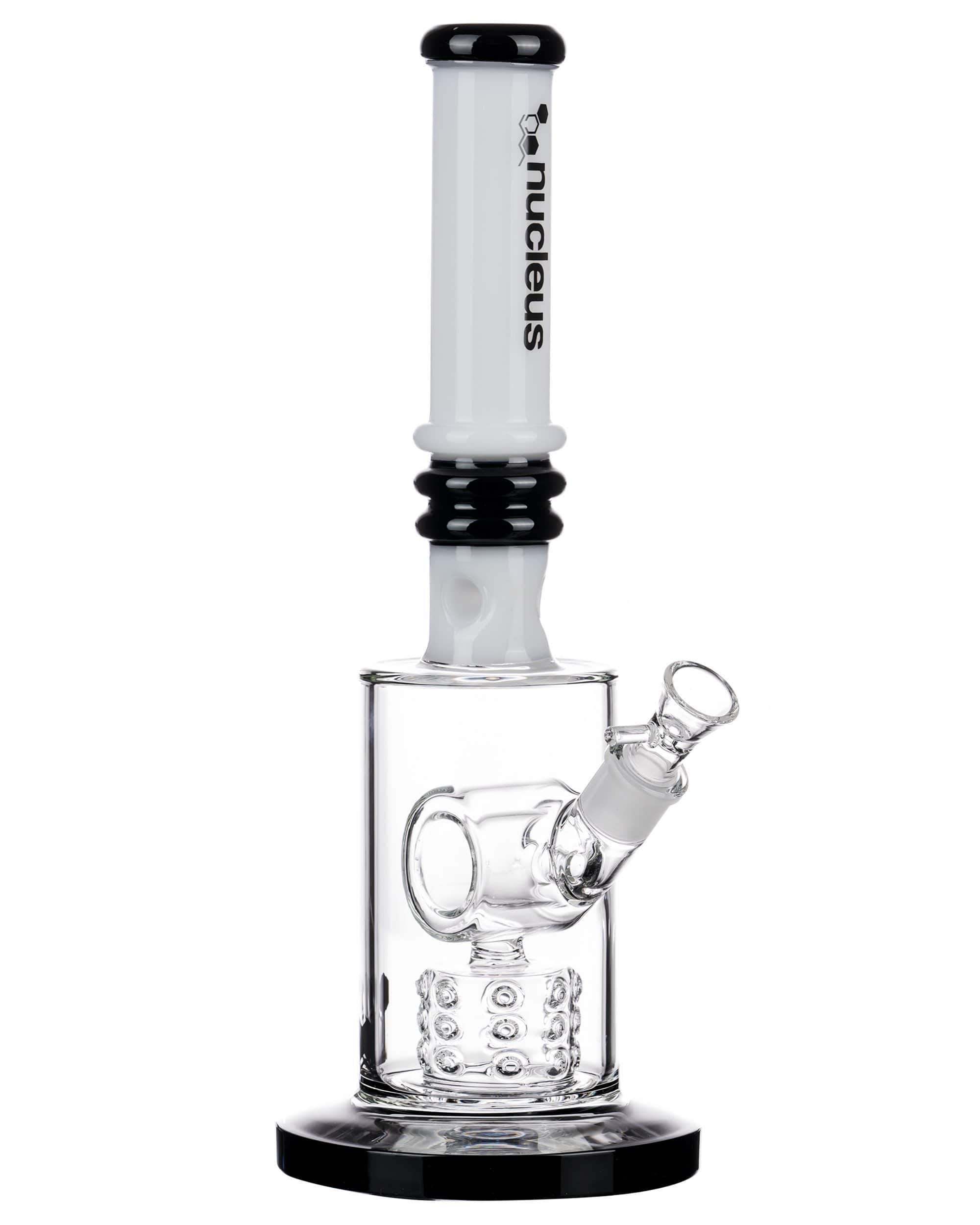 "Mini Boss" Fire Cut Barrel to Donut Perc Bong "Mini Boss" Fire Cut Barrel to Donut Perc Bong