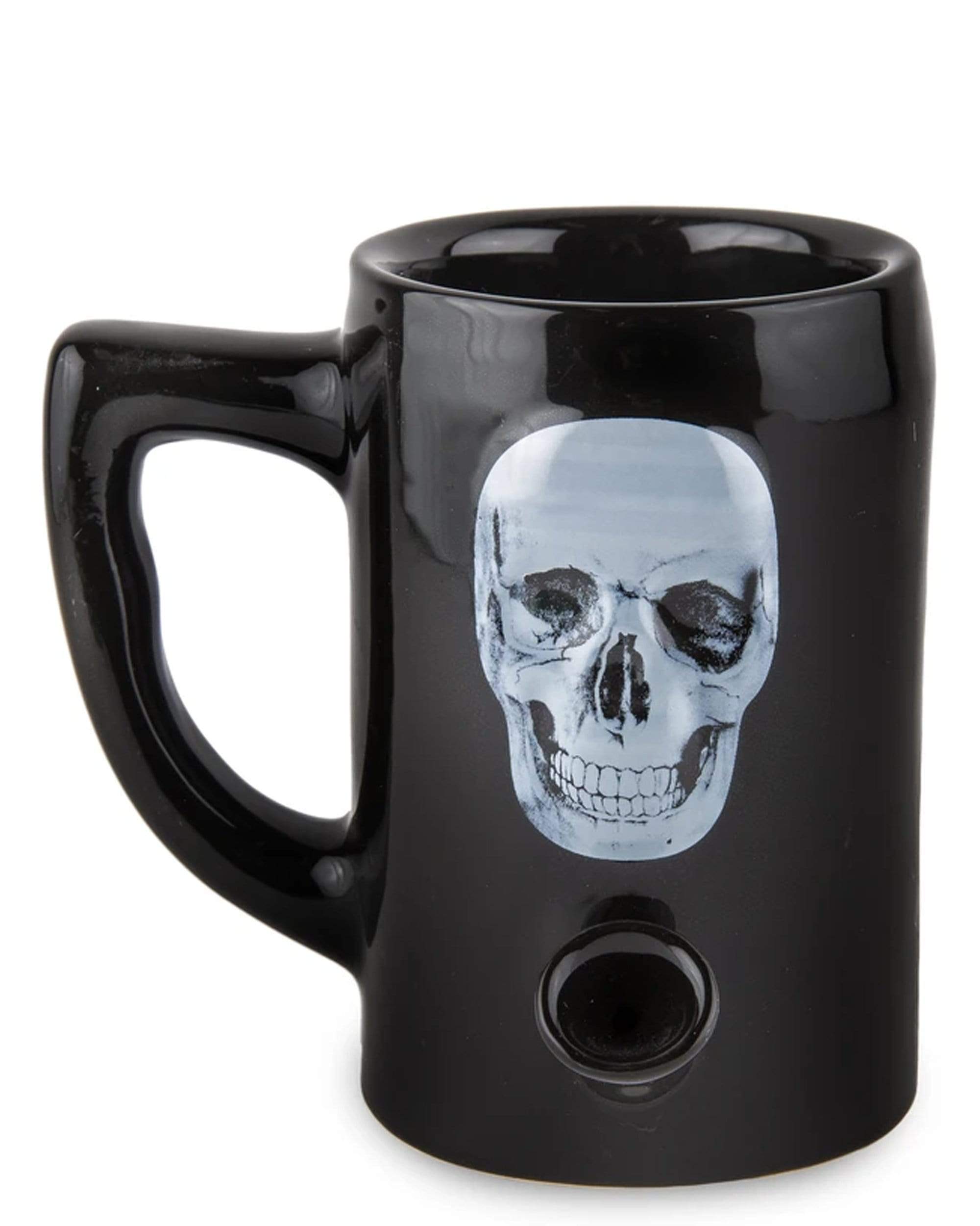 Ooze Skull Decal Pipe Mug Ooze Skull Decal Pipe Mug