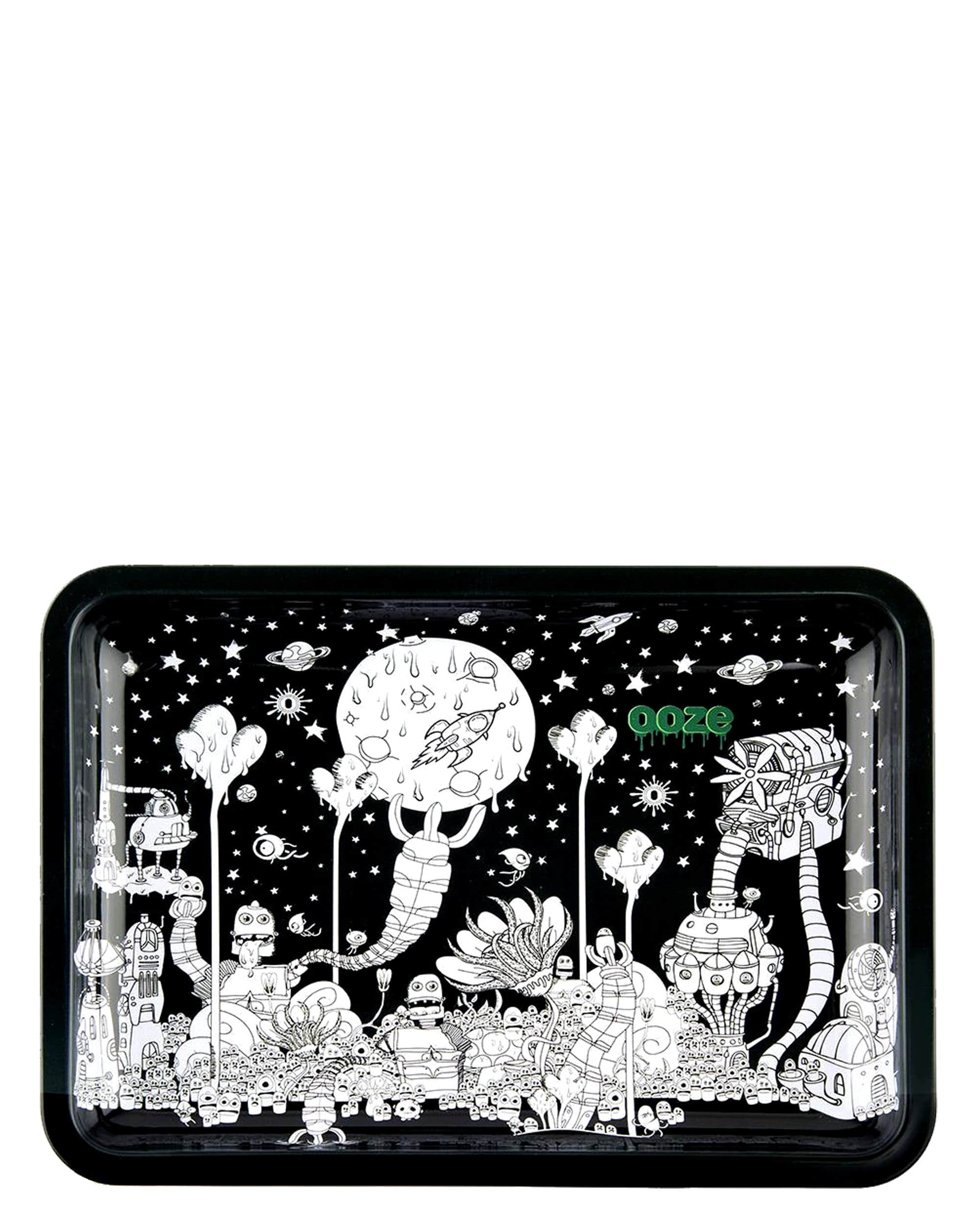 Ooze Small Metal Rolling Tray Ooze Small Metal Rolling Tray