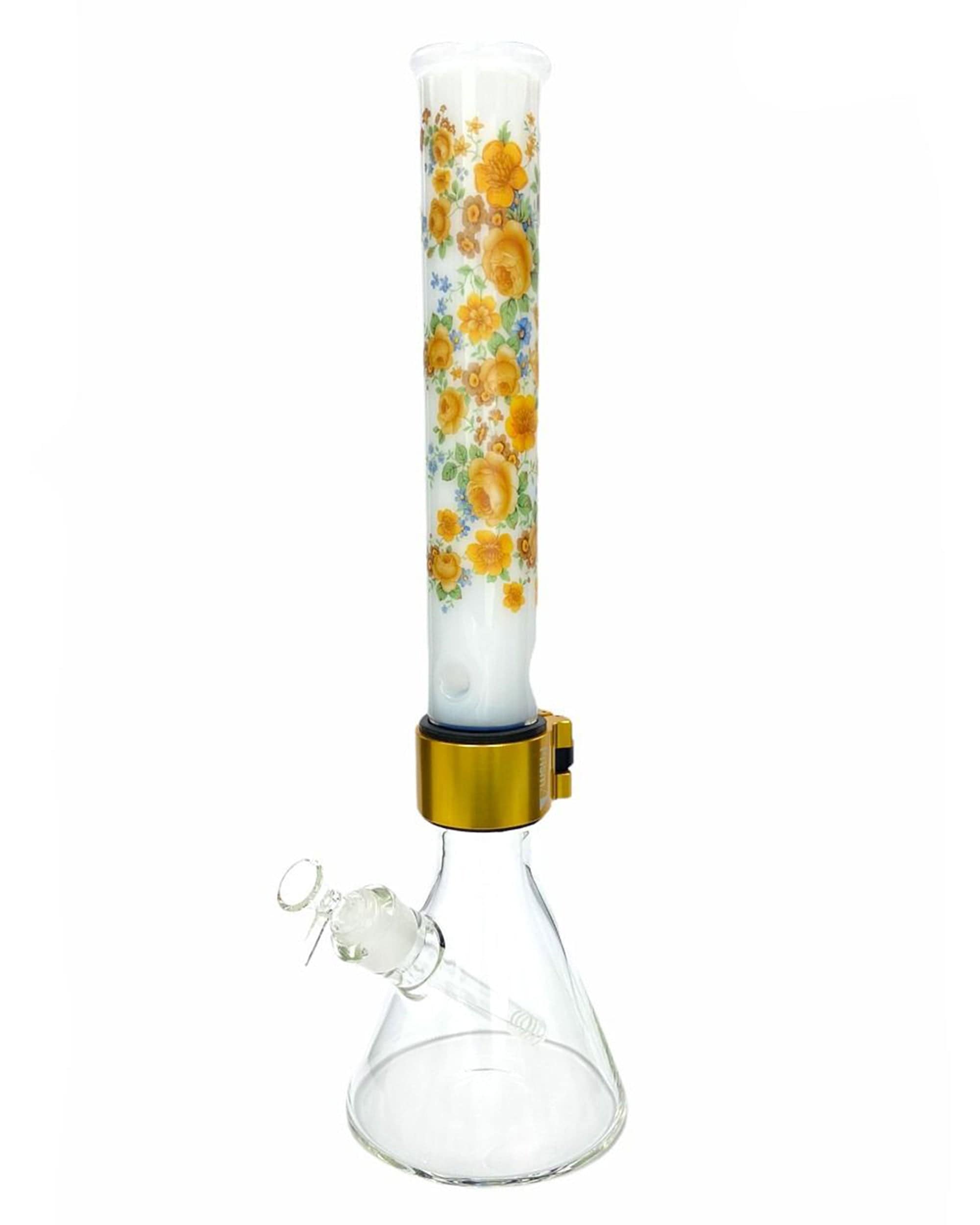 Prism Water Pipes Prism Vintage Floral Modular Beaker Bong Prism Water Pipes Prism Vintage Floral Modular Beaker Bong