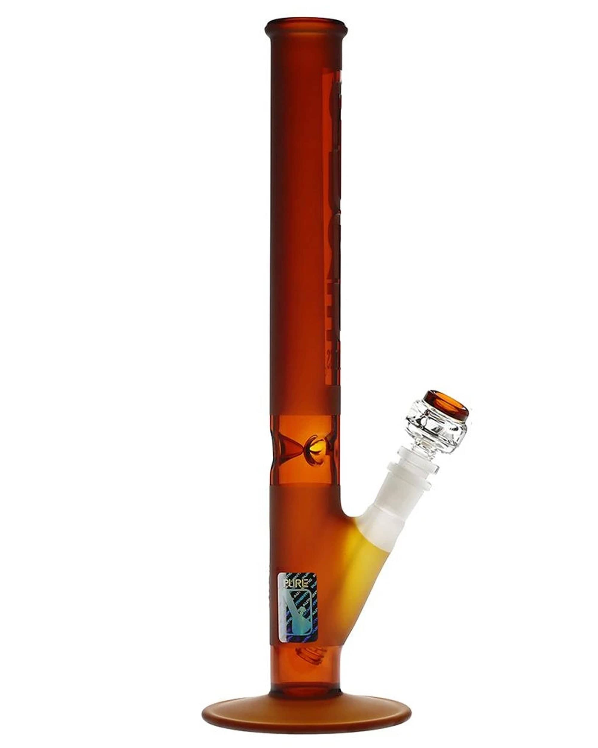 Pure Glass 14" Deluxe Straight Tube Pure Glass 14" Deluxe Straight Tube