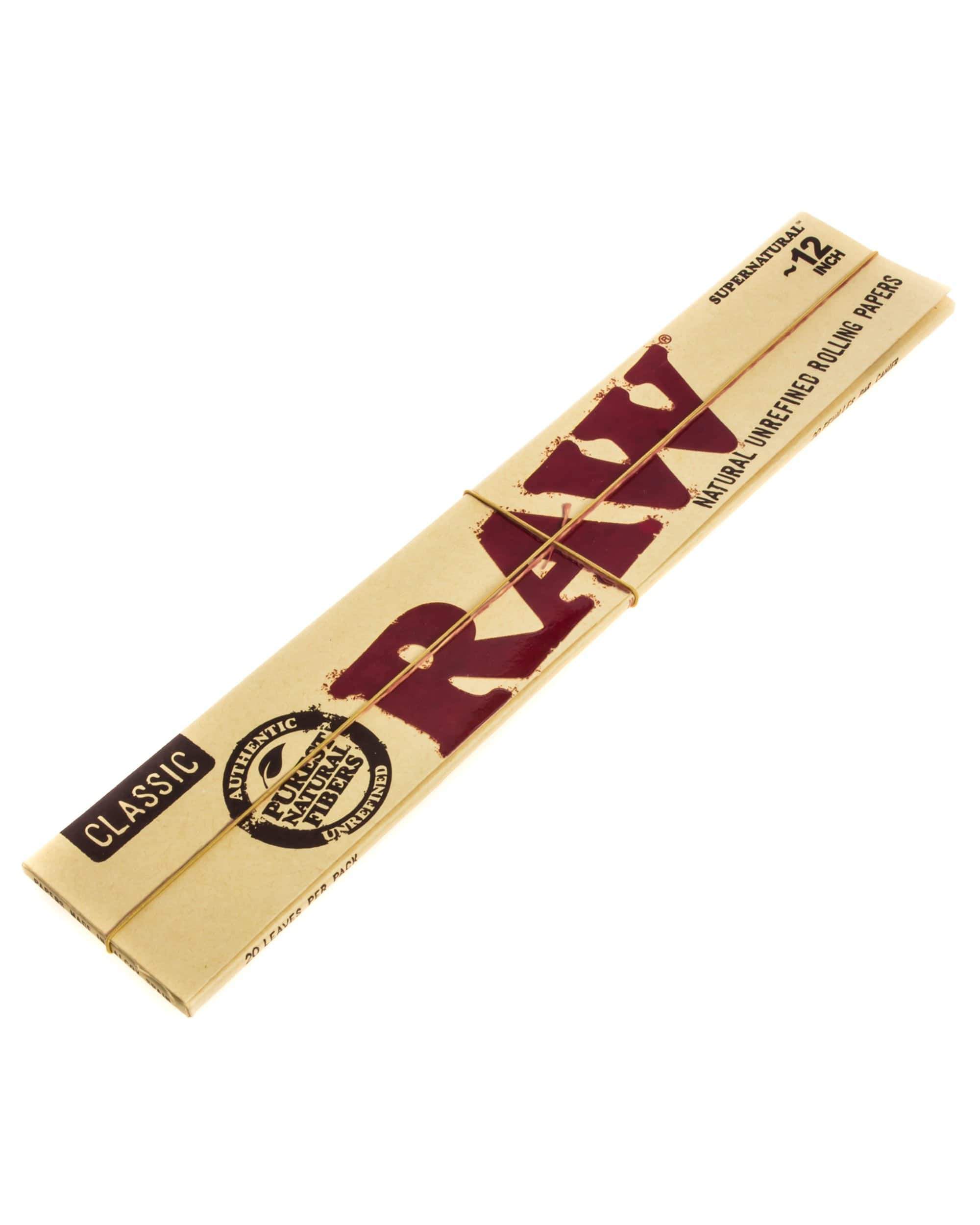 RAW - Classic 12" Supernatural Rolling Papers RAW - Classic 12" Supernatural Rolling Papers