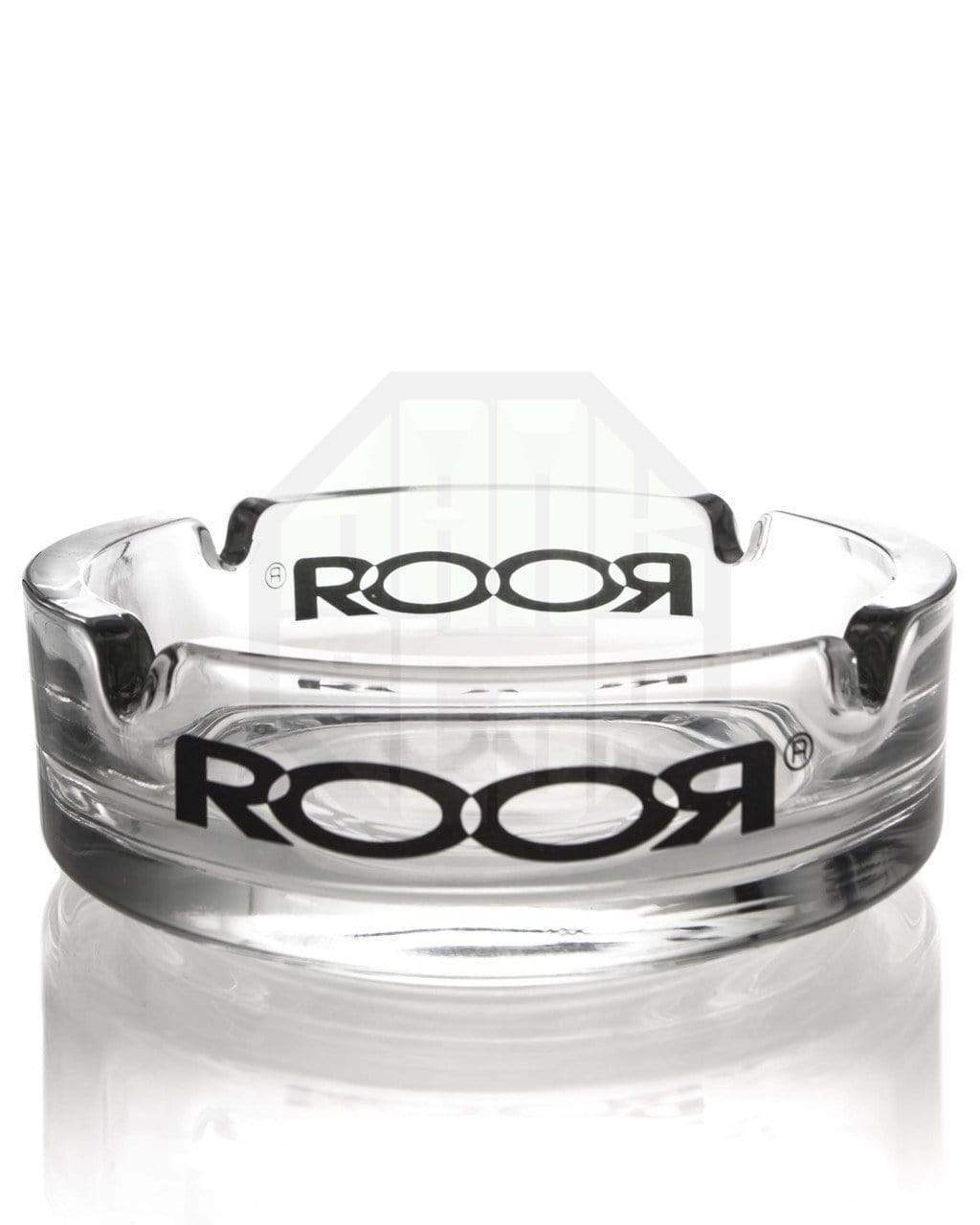 roor clear glass ashtray roor clear glass ashtray