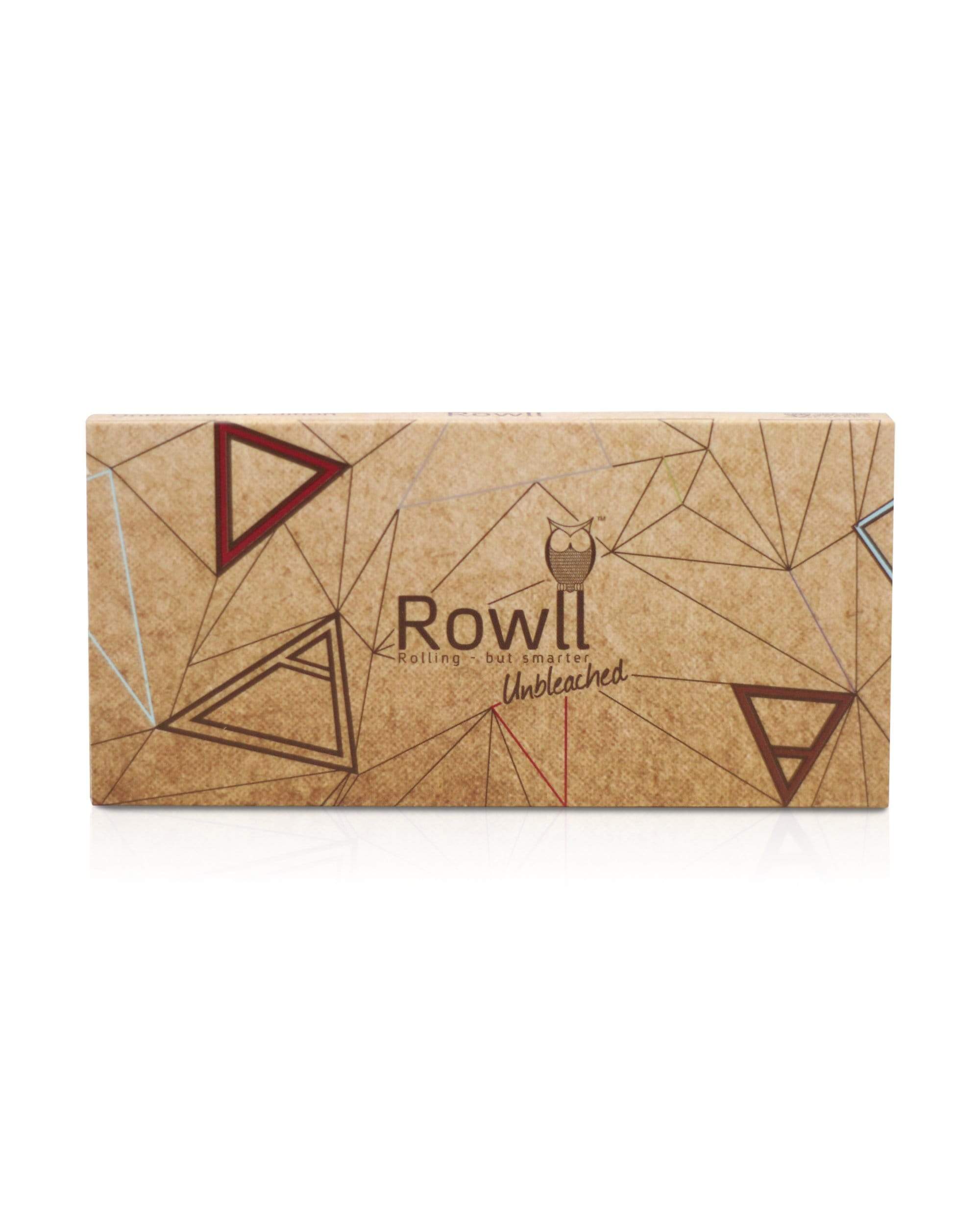Rowll All in One Rolling Paper Kit w/ Grinder Unbleached Kit Rowll All in One Rolling Paper Kit w/ Grinder Unbleached Kit