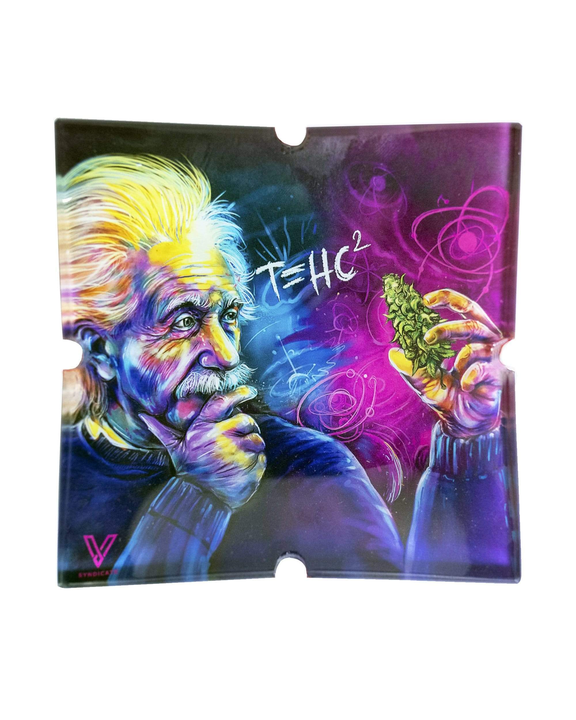 V Syndicate Blazin Glass Ashtray V Syndicate Blazin Glass Ashtray