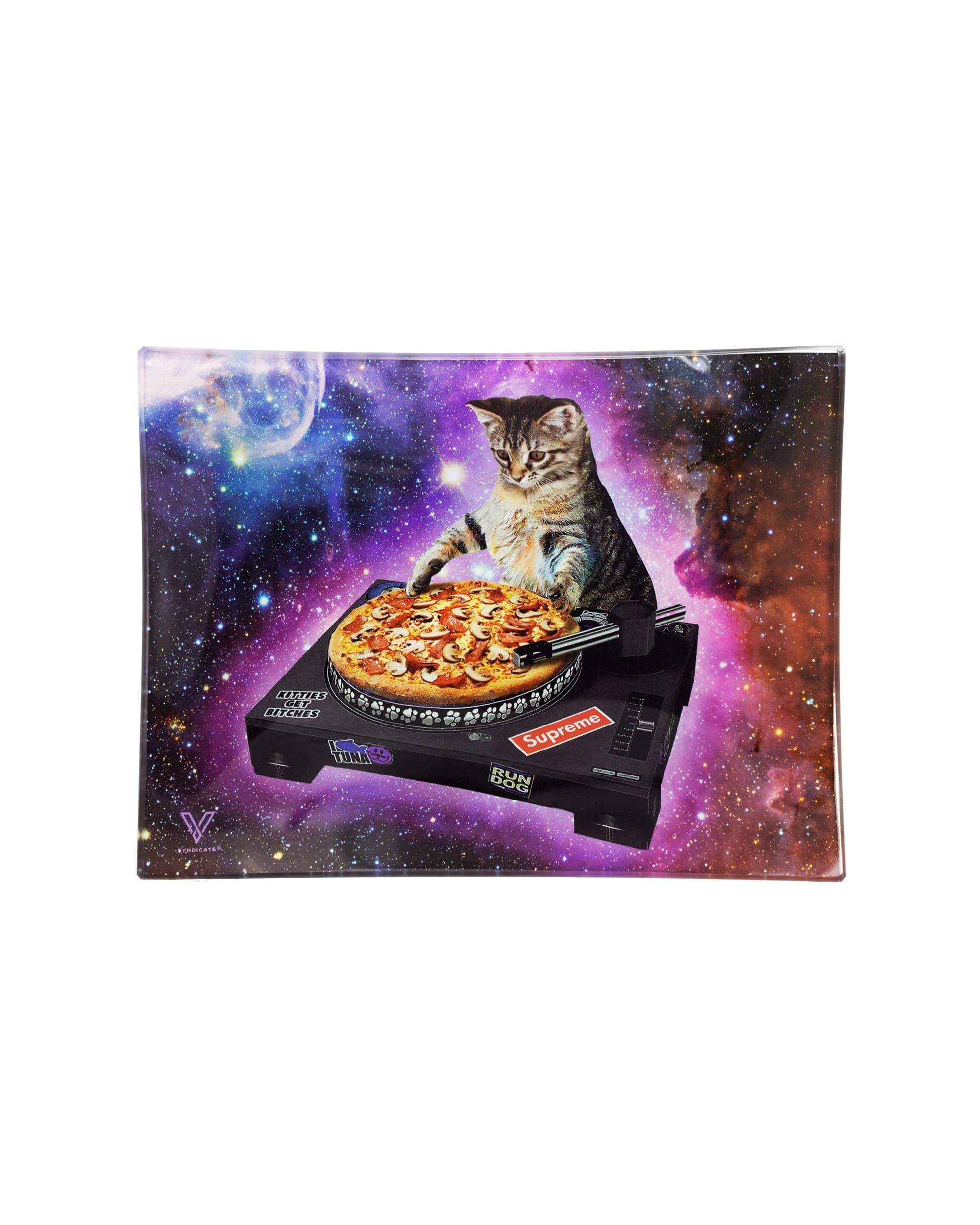 Pussy Vinyl Glass Rolling Tray Pussy Vinyl Glass Rolling Tray