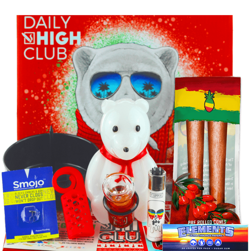 Snowy Tha Bear is Back Holiday Smoking Box