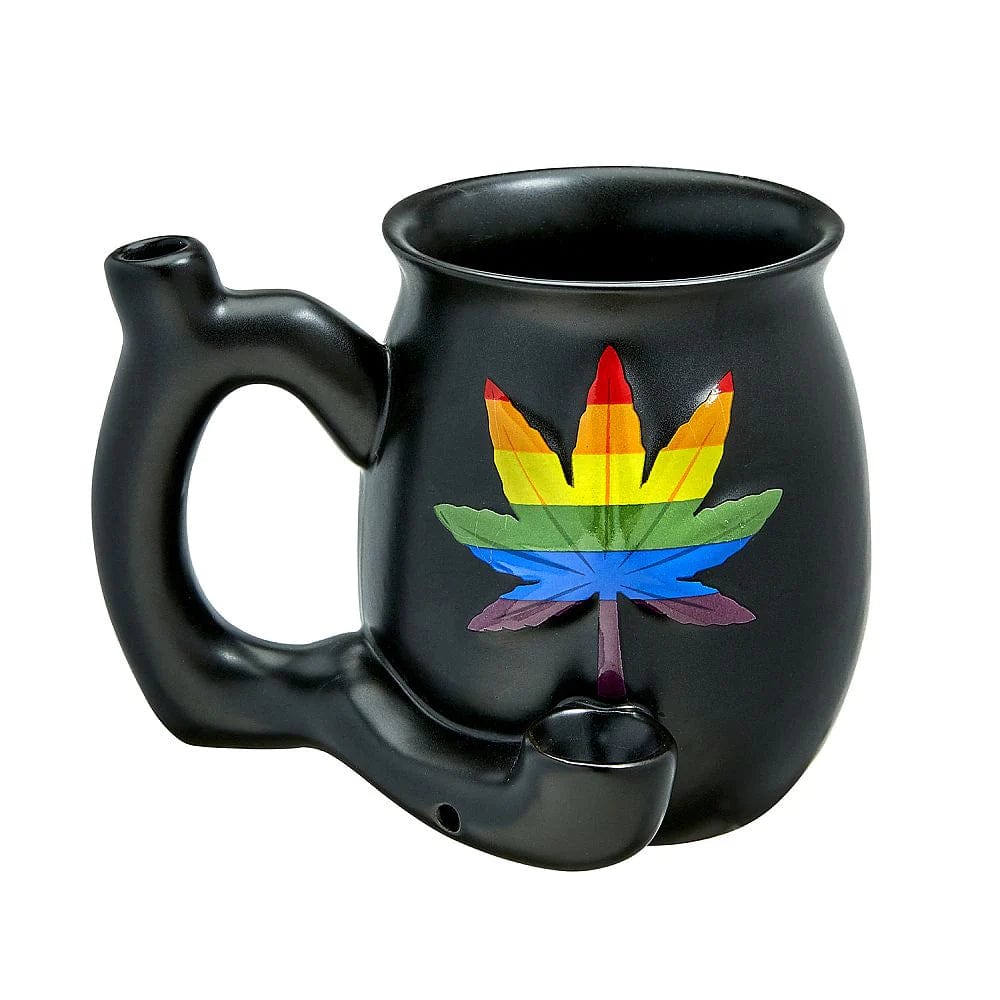 Cannabis Leaf Roast & Toast Pipe Mug