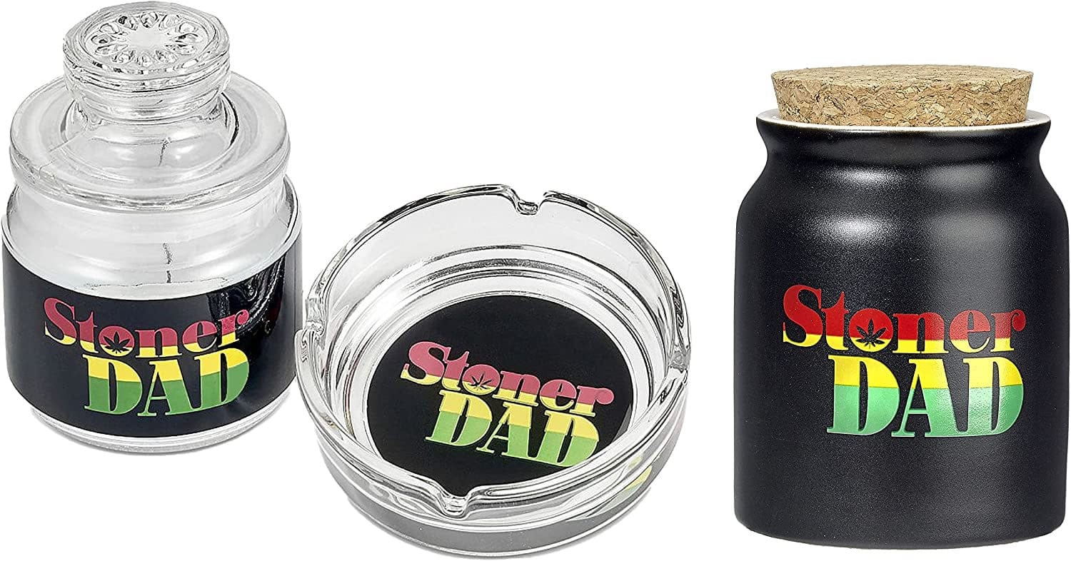 Ashtray & Stash Jars Bundle