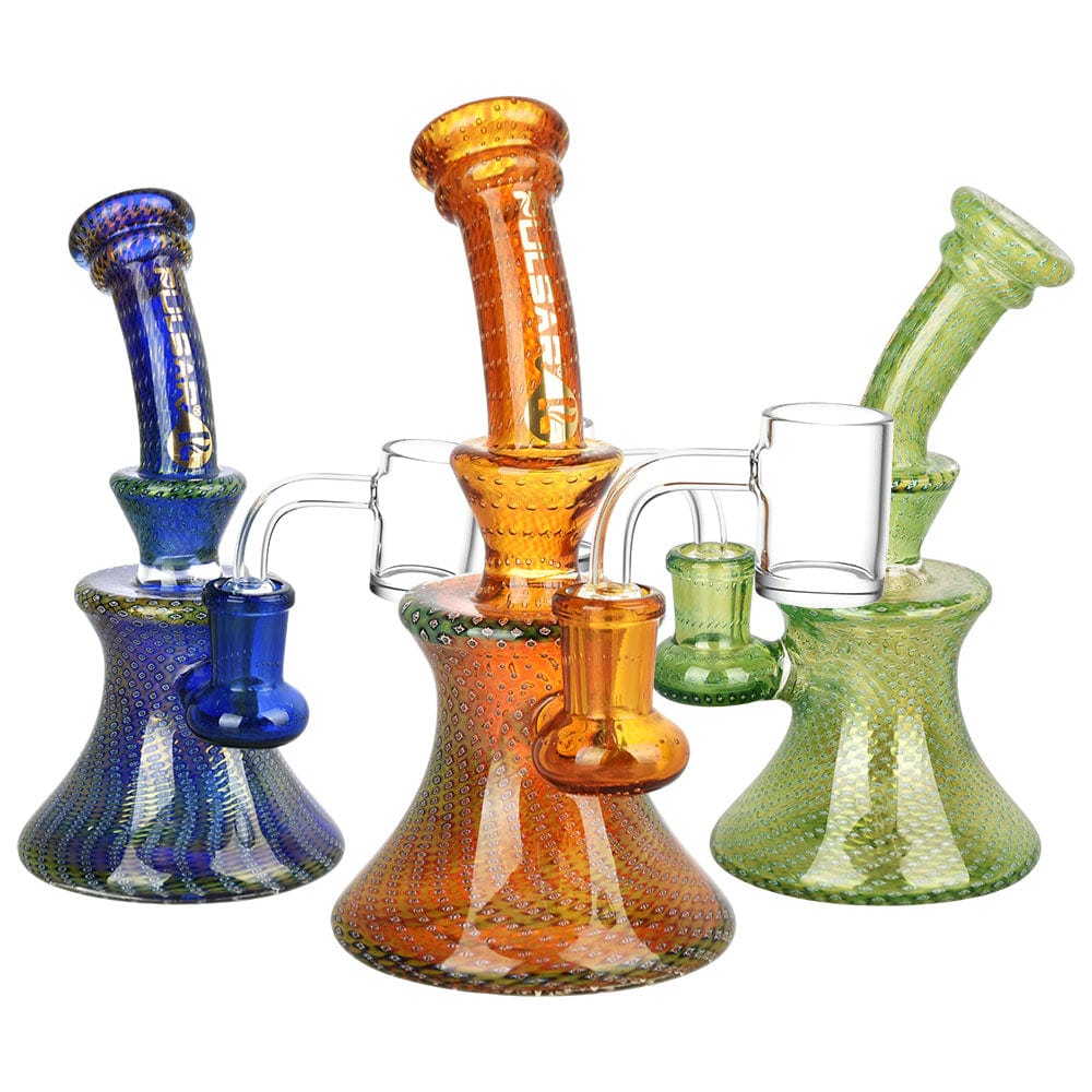 Bubble Matrix Hourglass Dab Rig