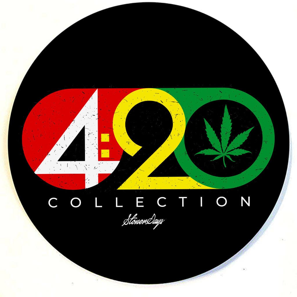 420 Collection Round Dab Mat