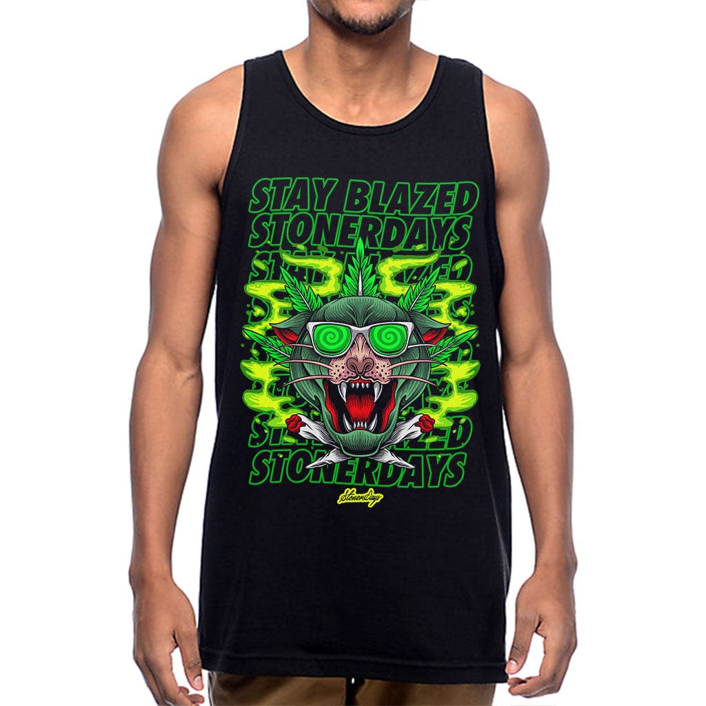 Greenz Panther Men's Tank