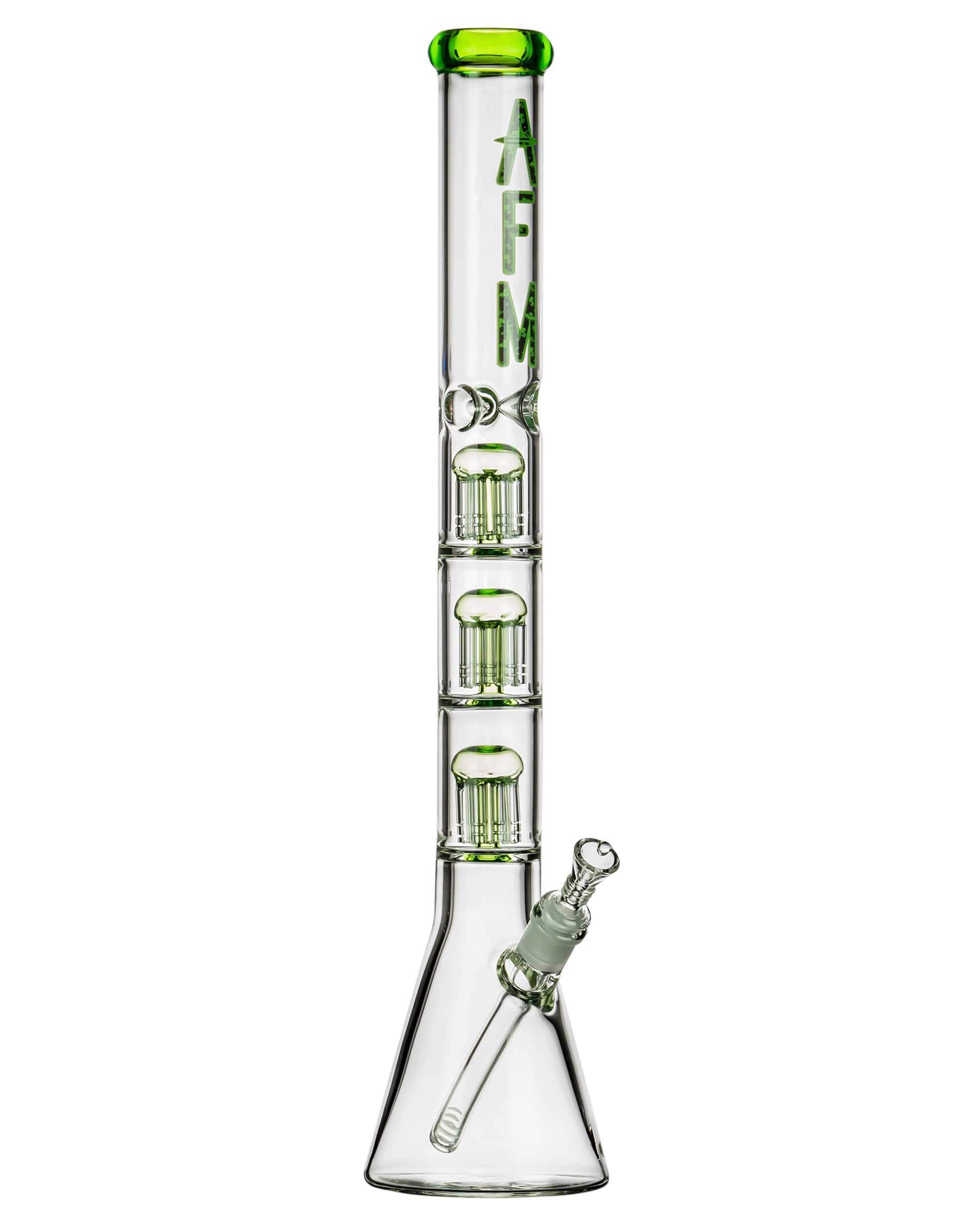 21" 9mm Thick Triple Tree Perc Beaker Bong