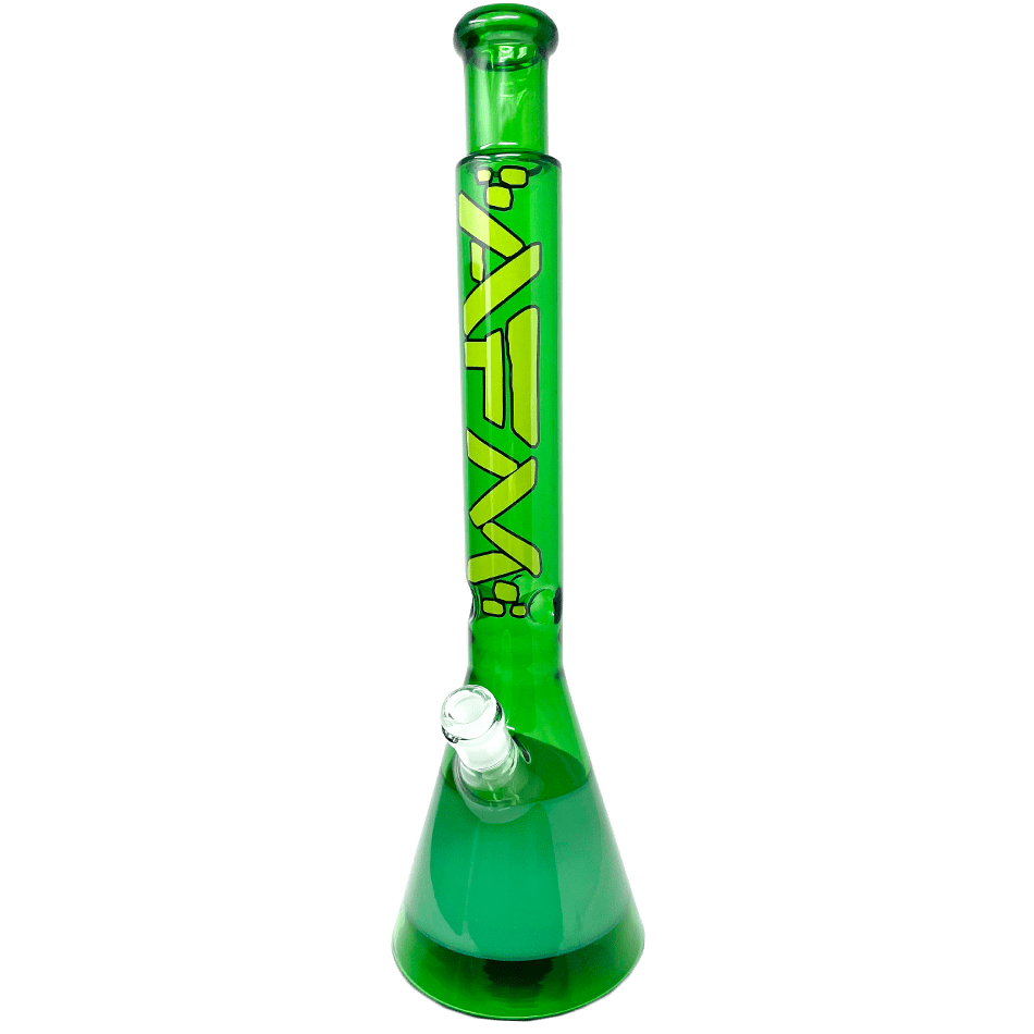 The Quasar Beaker 18" - Green | Milky Green