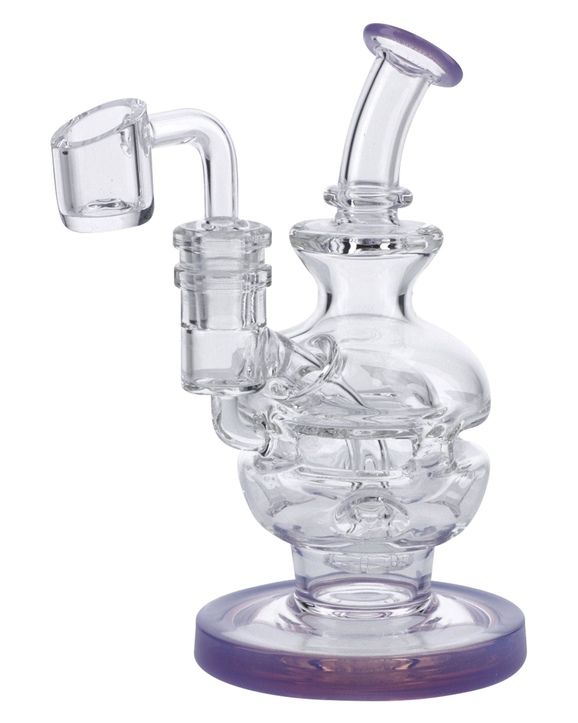 6" Swiss Perc Recycler Rig