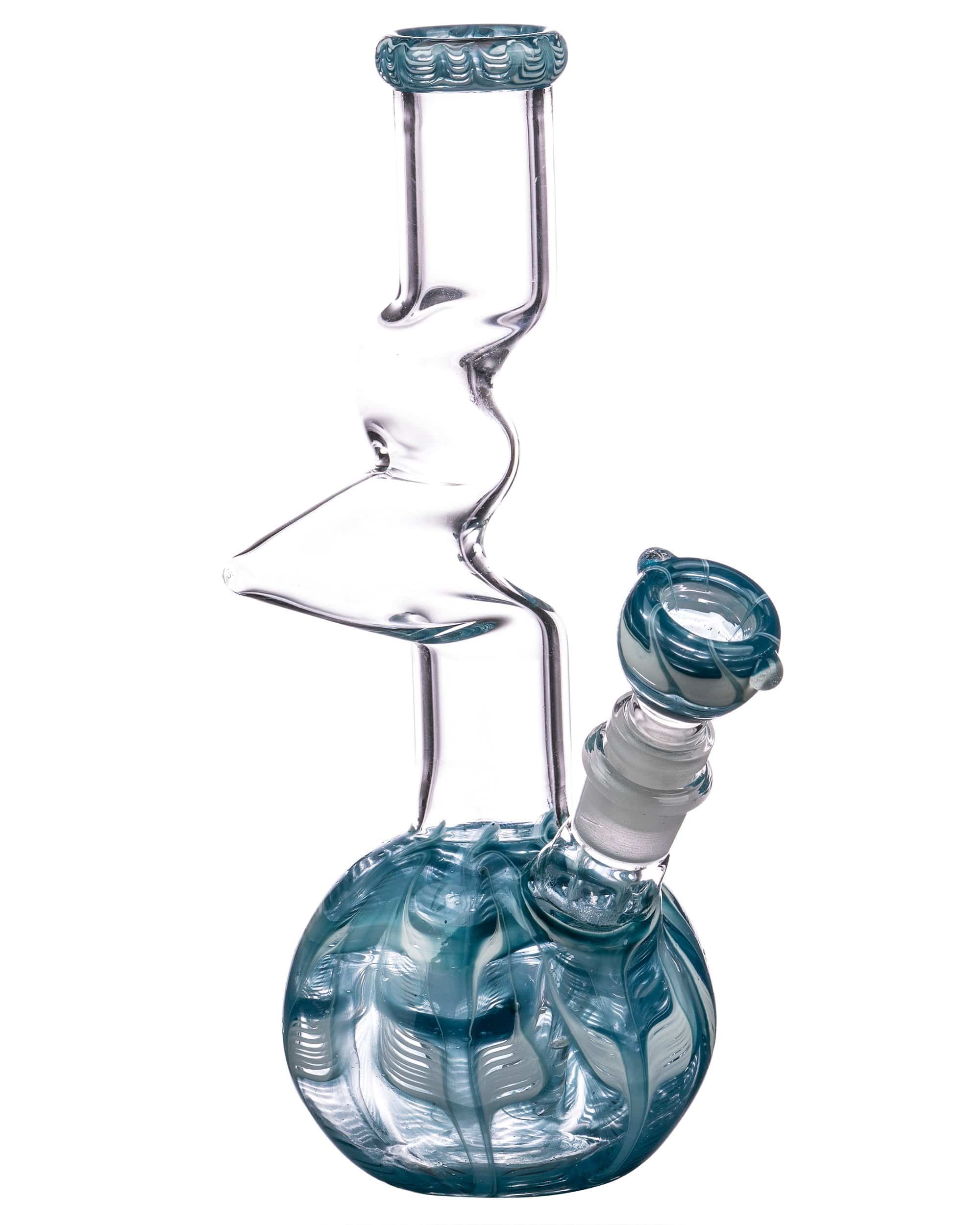 DankStop 9" Raked Zig Zag Bubble Beaker