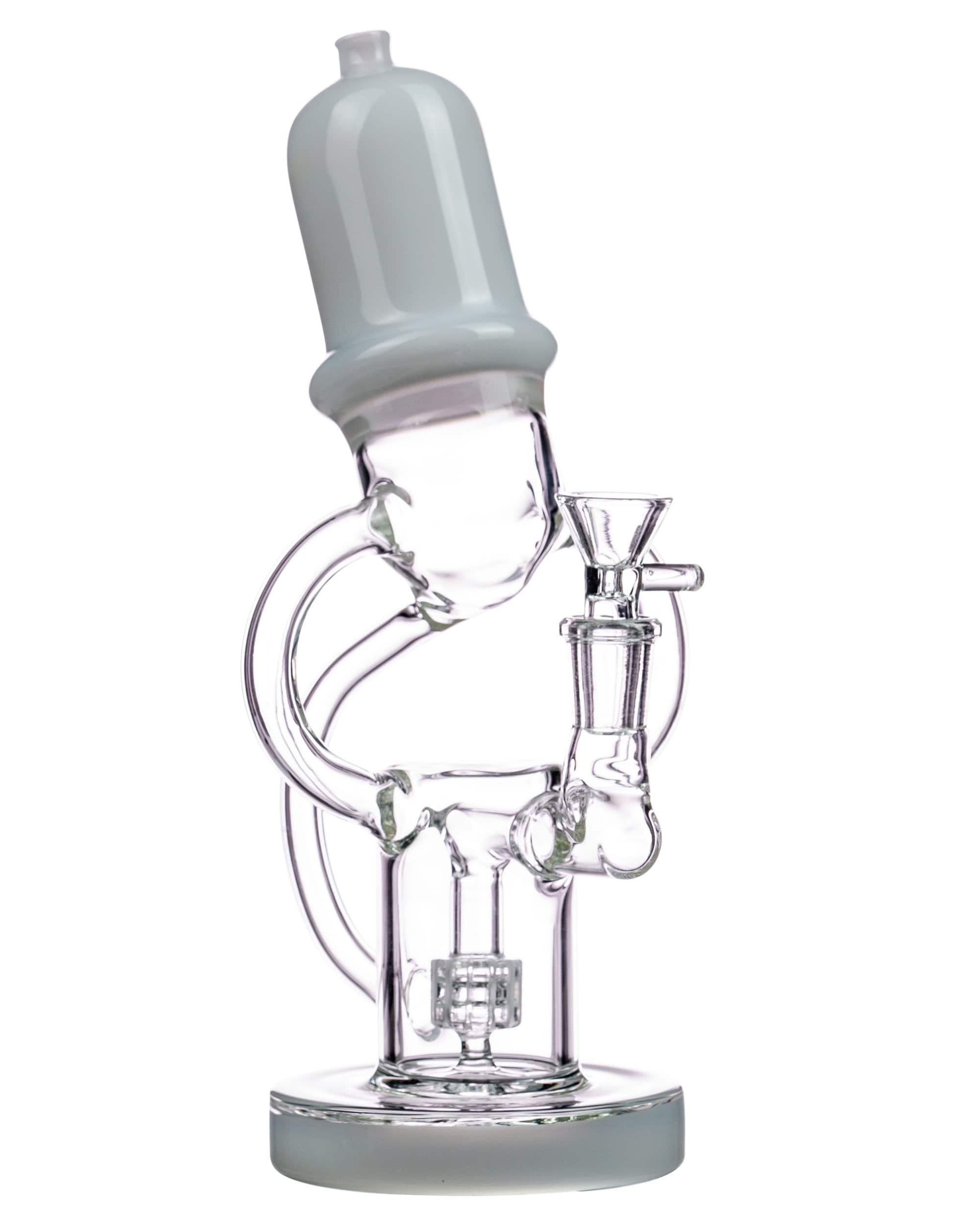 DankStop "Caps For Sale" Recycler Rig