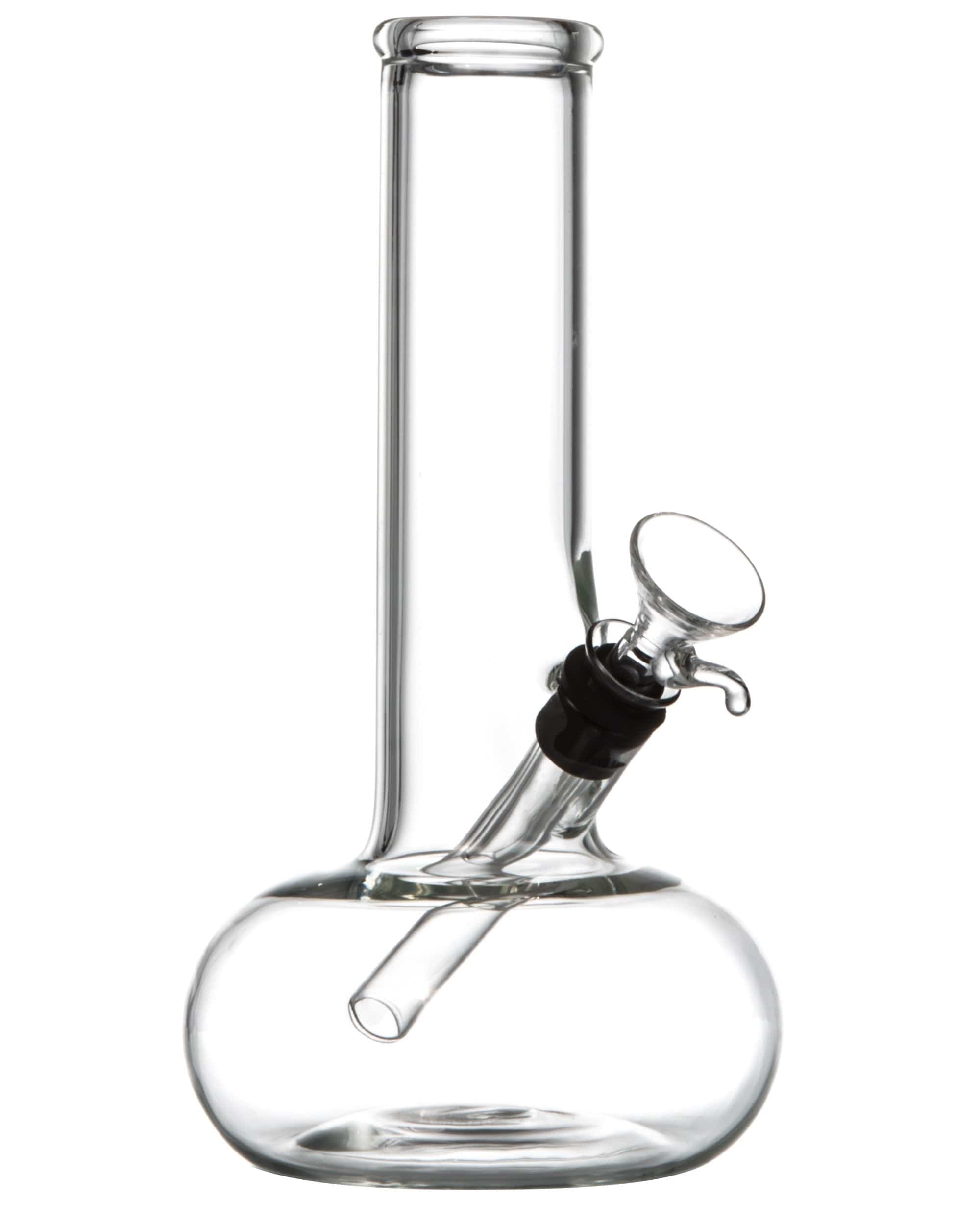 Clear Glass Buoy Base Beaker Bong