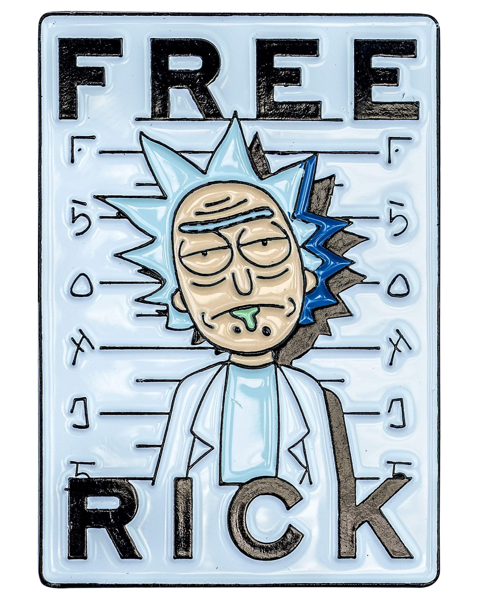 Dankstop Free Rick Metal Pin