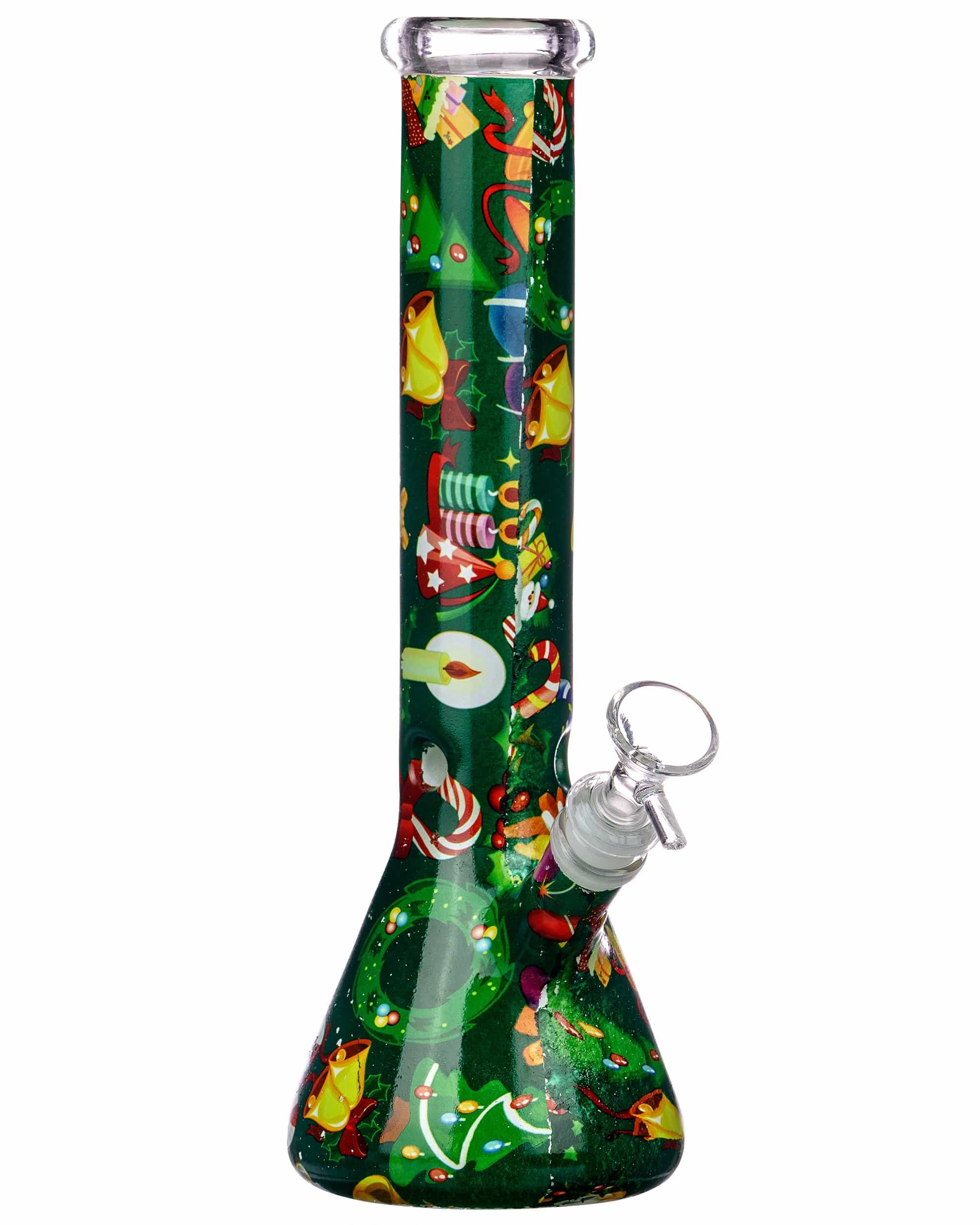 Dankstop Holiday Wrapped Beaker Bong