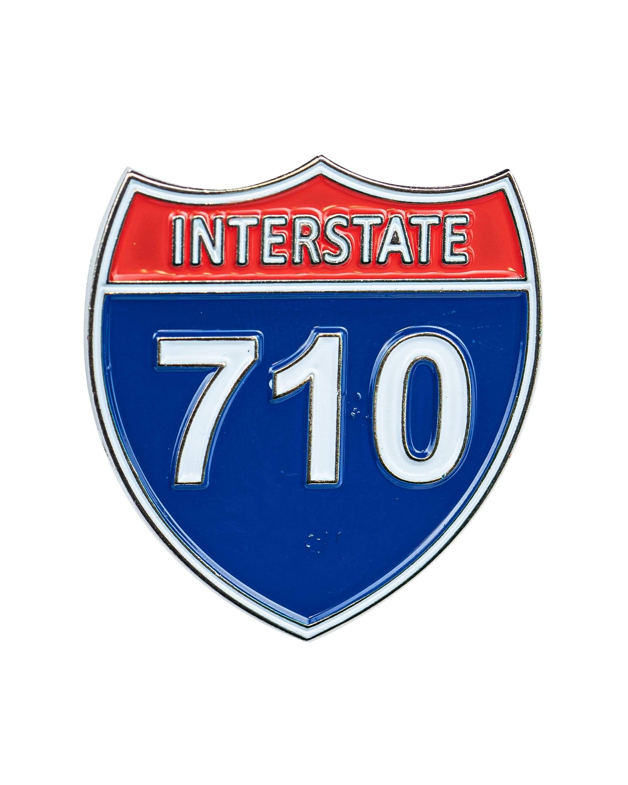 Dankstop Interstate 710 Metal Pin