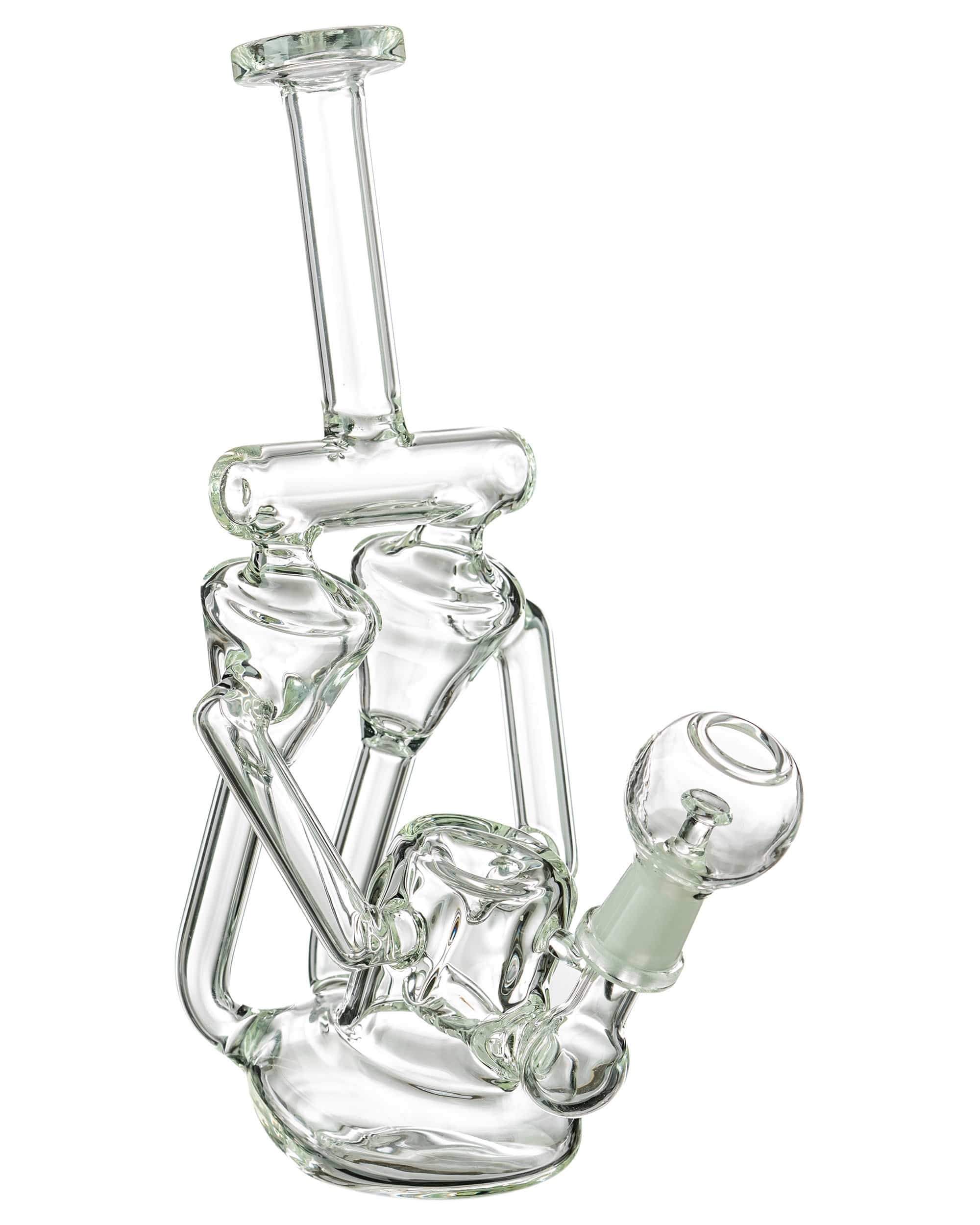 "Twincycler" Dual Chamber Inline Perc Recycler
