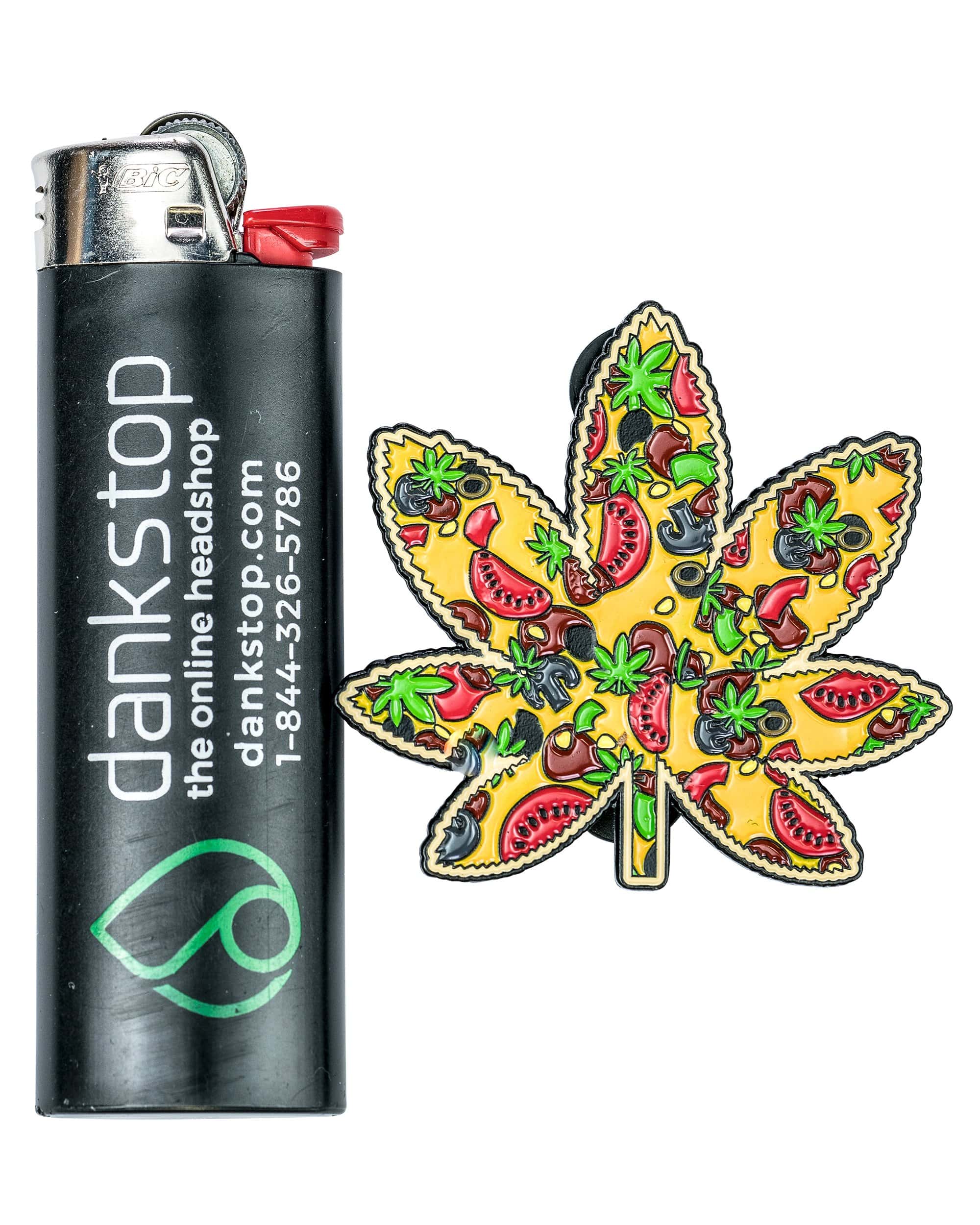 Dankstop Weedza Pie Metal Pin