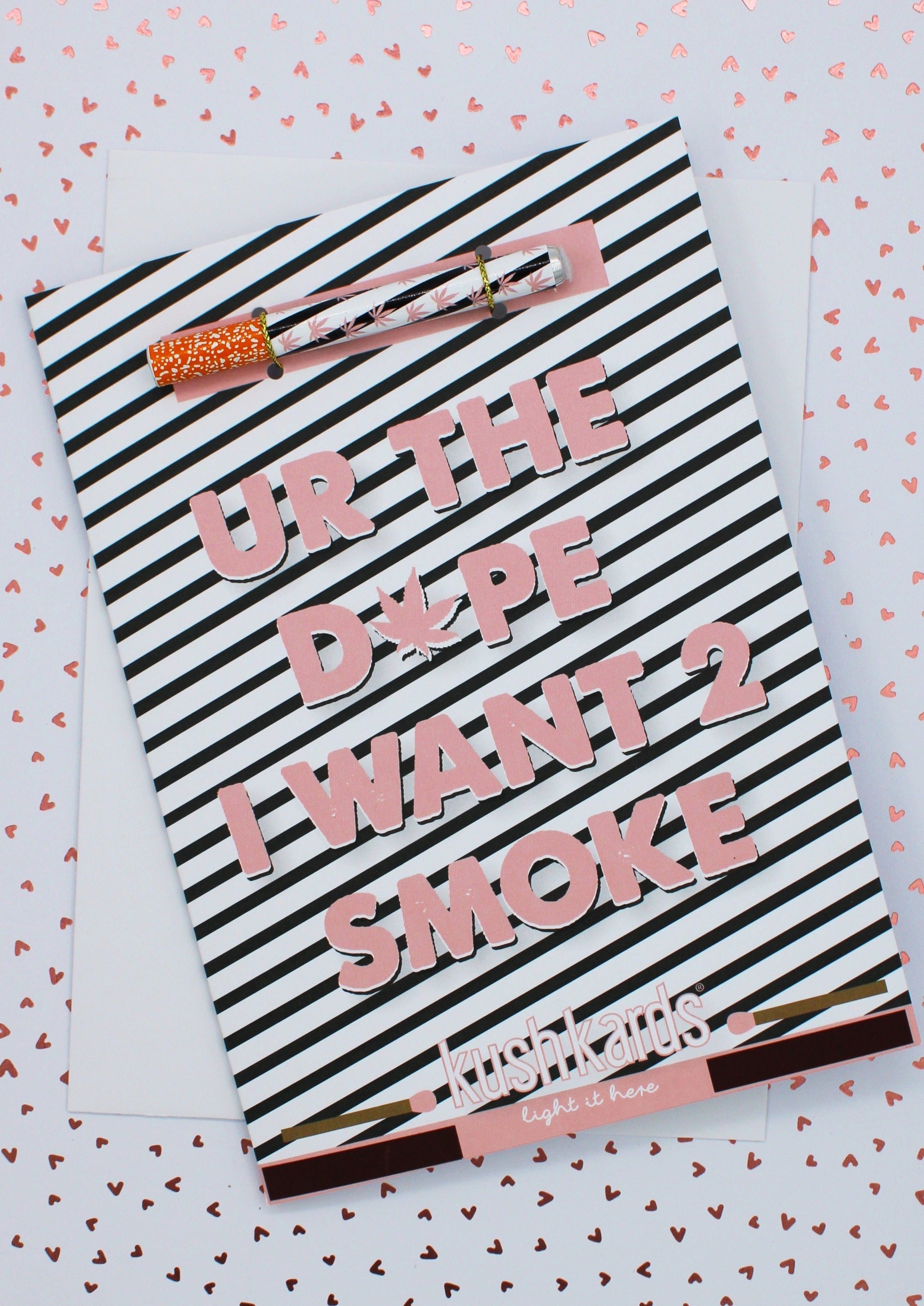 Dope Smoke Love Greeting Card
