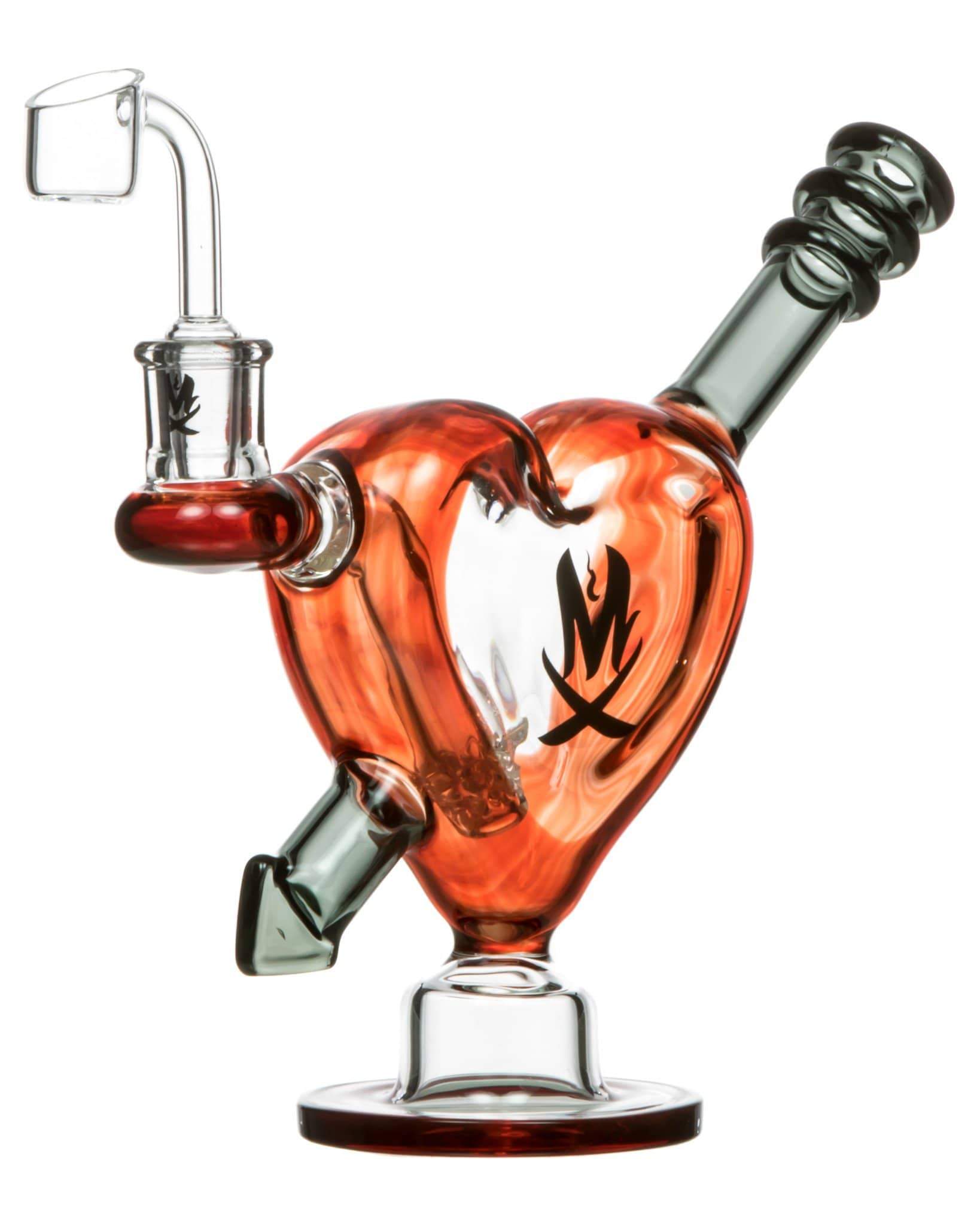 red heart dab rig