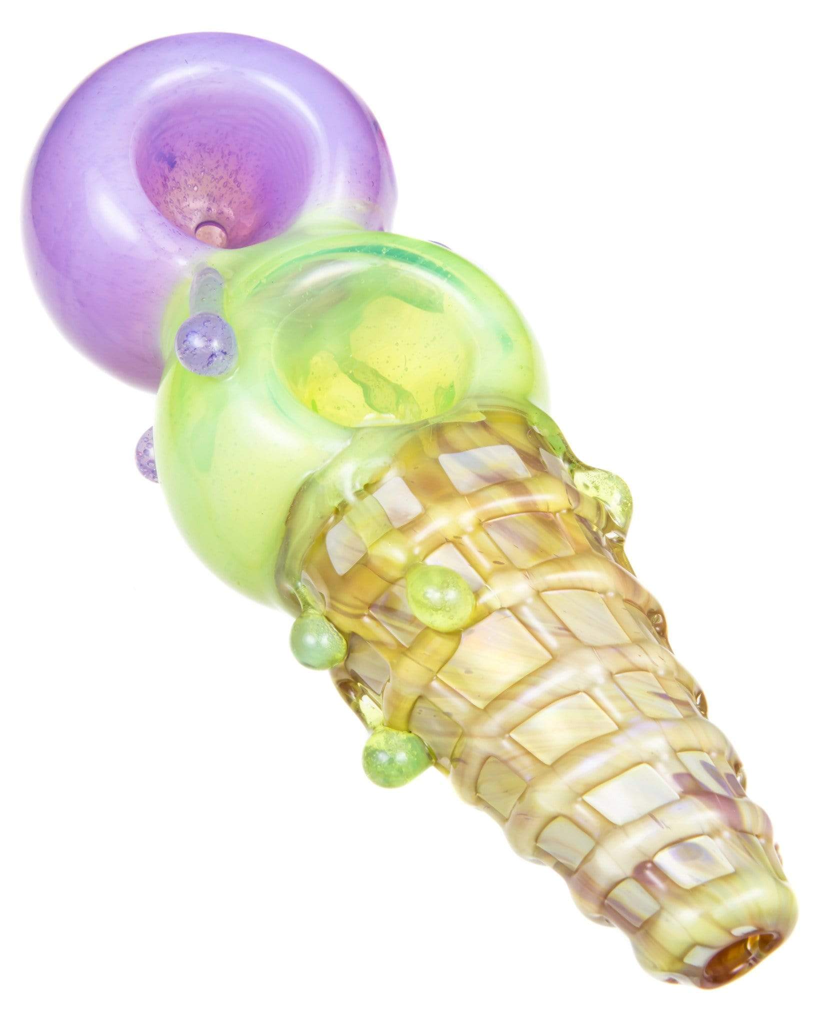 double scoop & bowl ice cream hand pipe