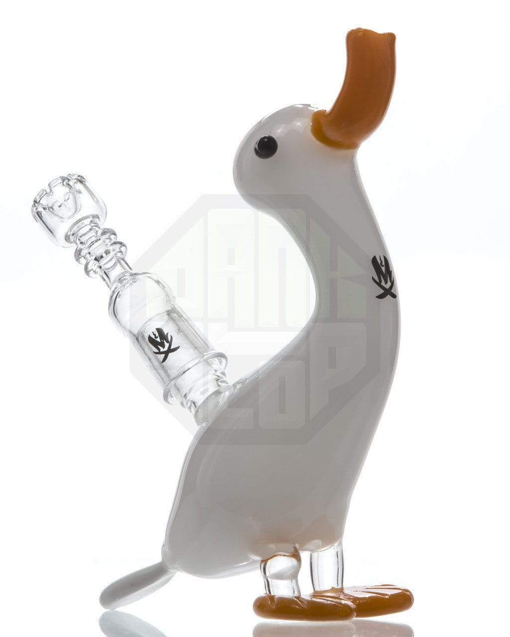 duck themed dab rig, branded by Mathematix