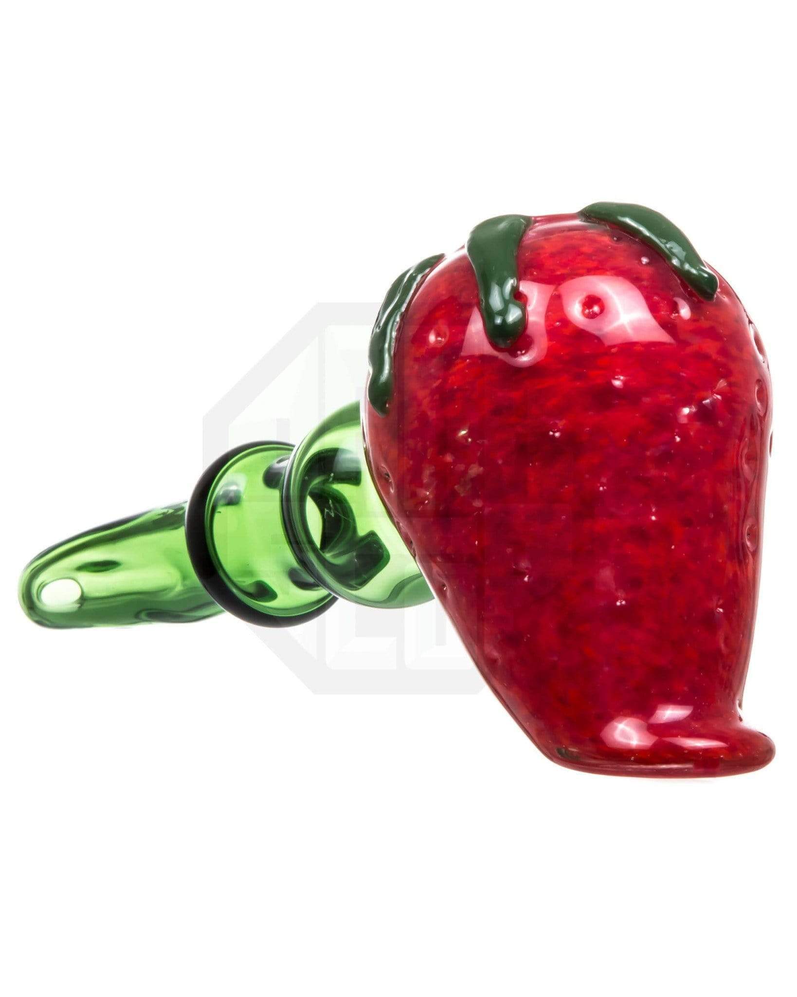 45 Degree View of Strawberry Hand Pipe